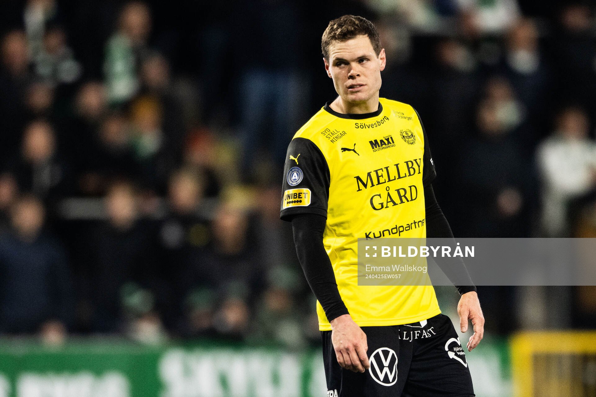 Mjällbys Jacob Bergström deppar
