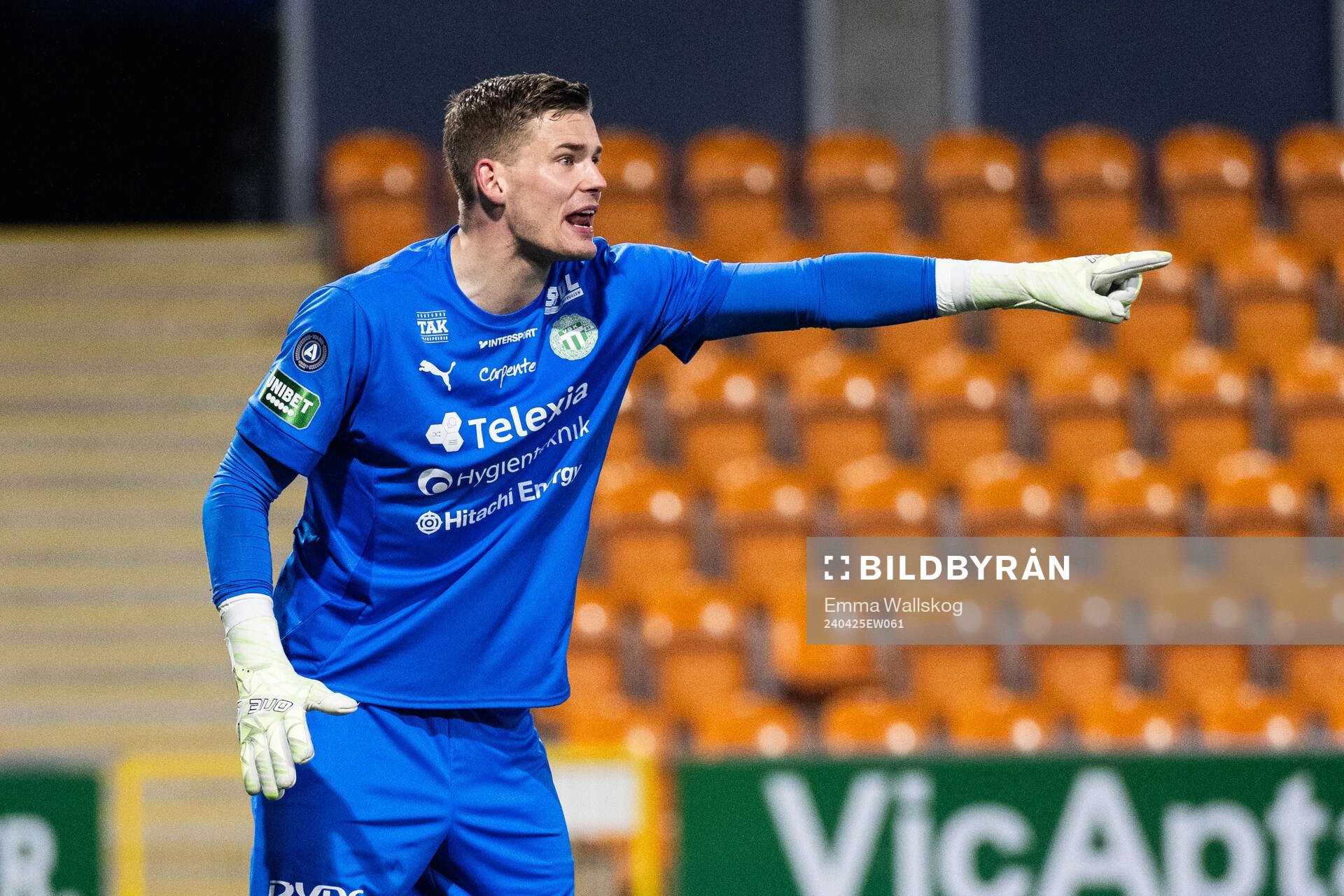 Västerås målvakt Johan Brattberg