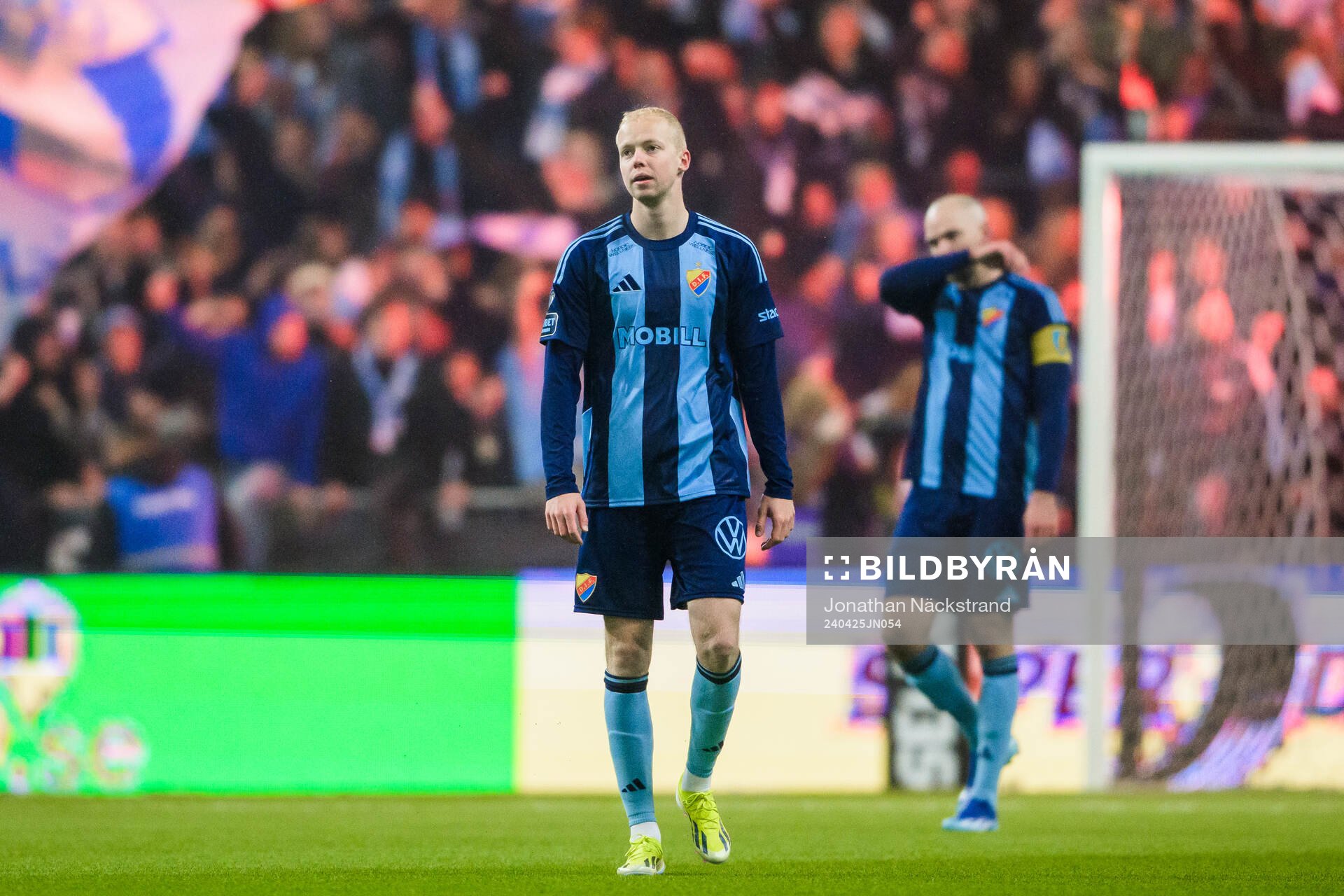 Djurgårdens Peter Therkildsen deppar
