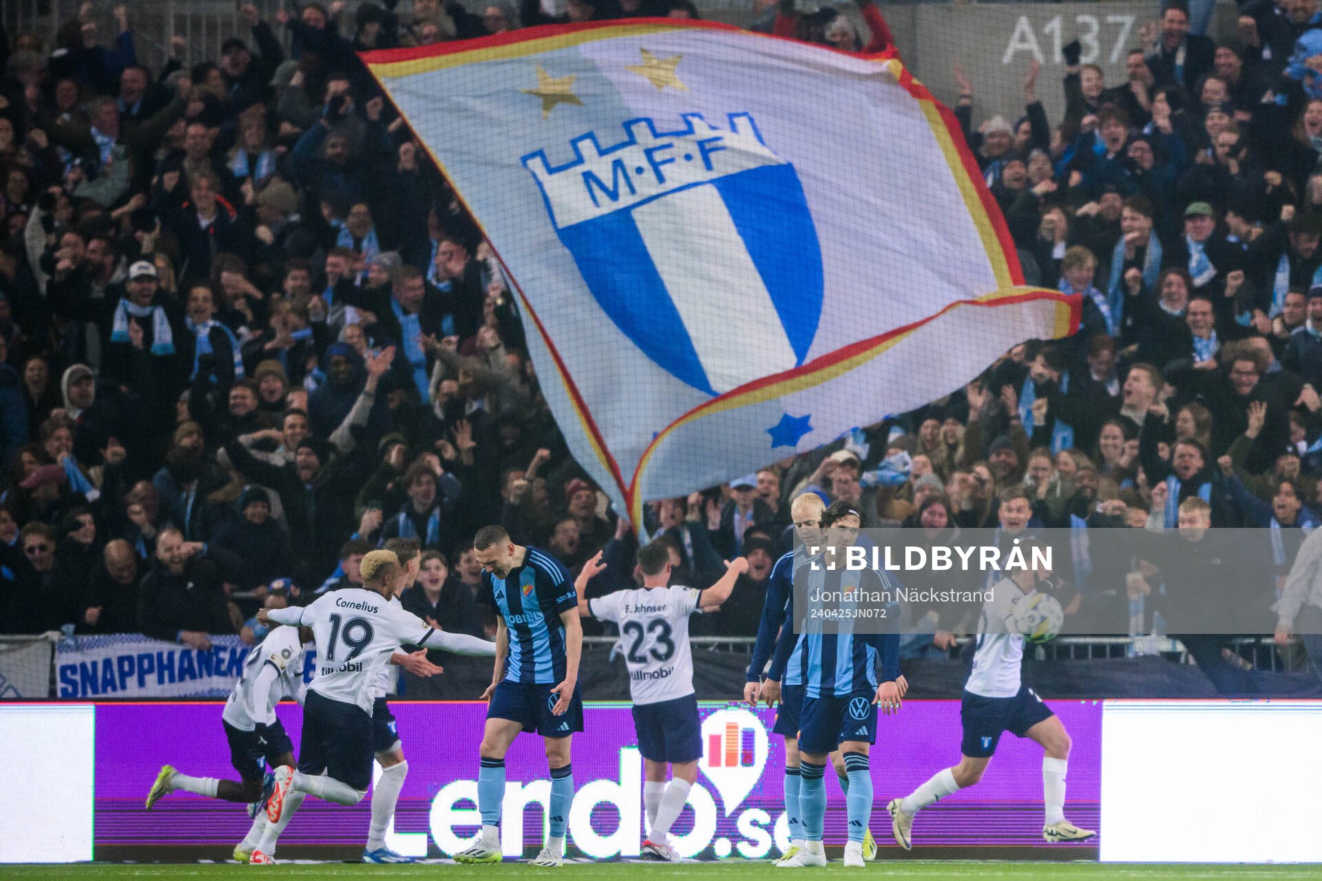 Djurgårdens spelare deppar