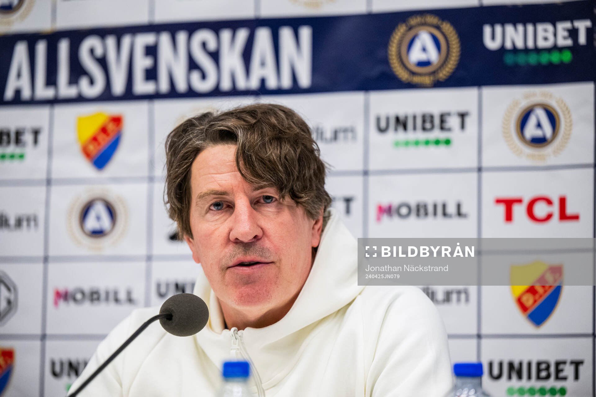 Djurgårdens tränare Thomas Lagerlöf
