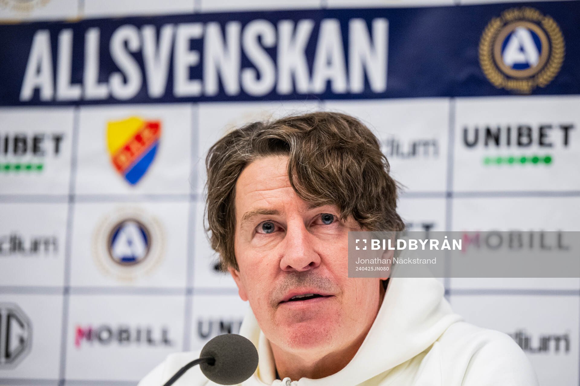 Djurgårdens tränare Thomas Lagerlöf