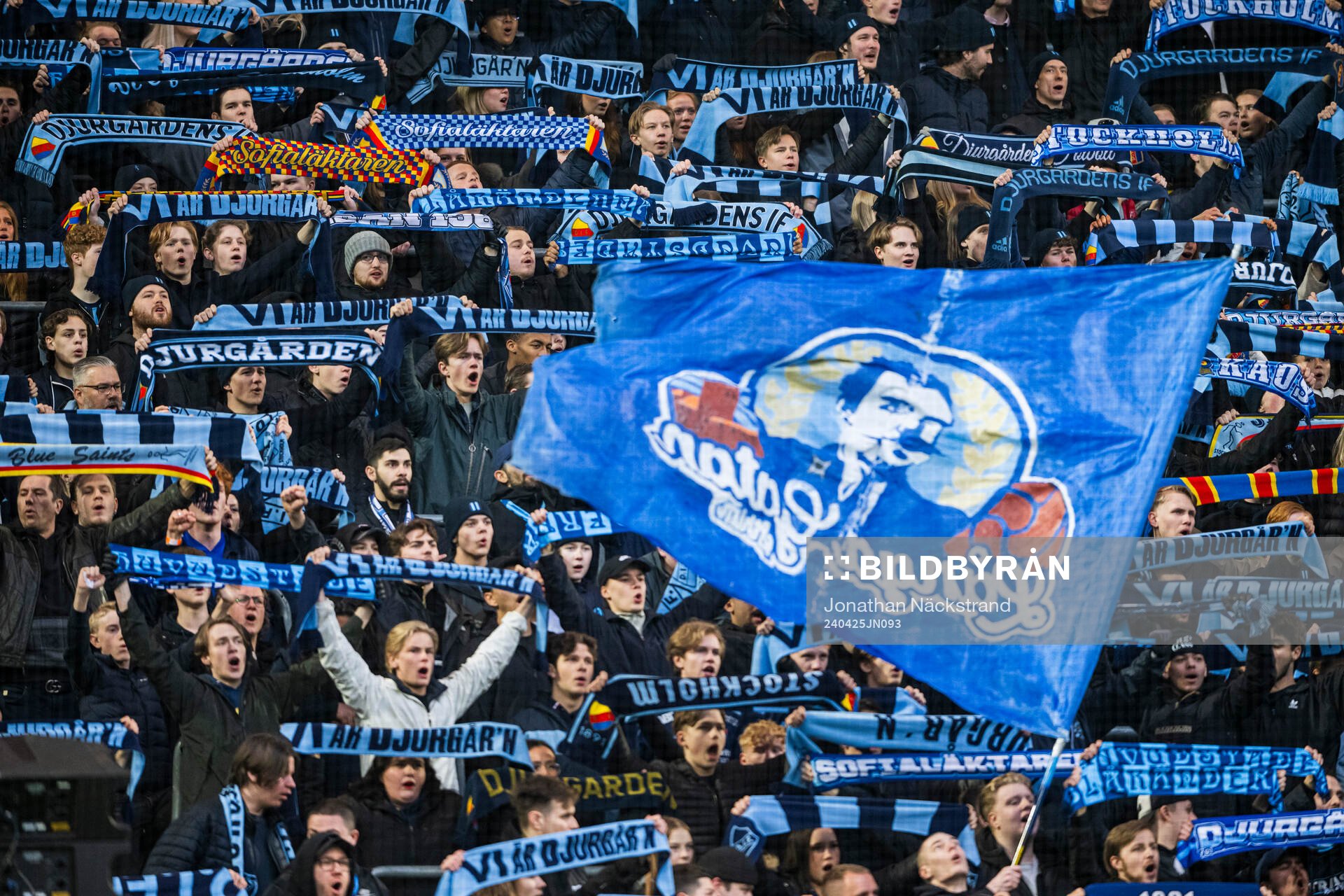 under fotbollsmatchen i Allsvenskan mellan Djurgården och