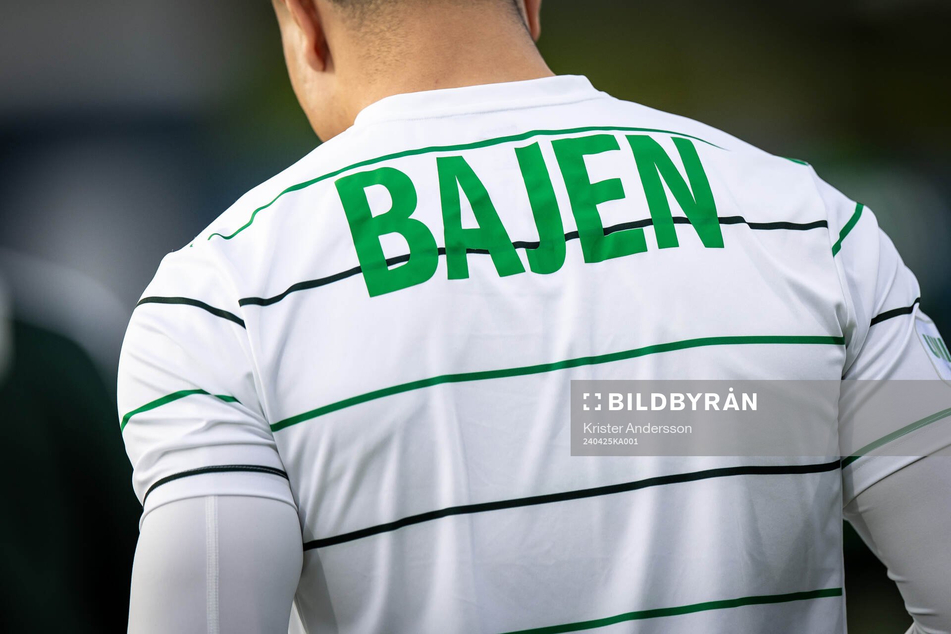 Bajen på en tröja