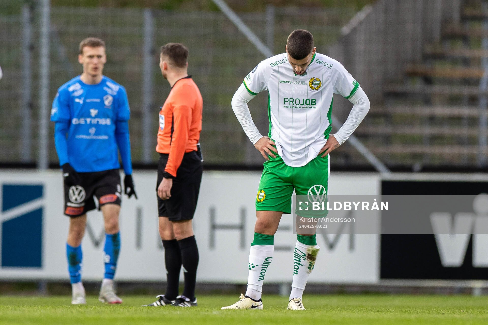 Hammarbys Edvin Kurtulus deppar