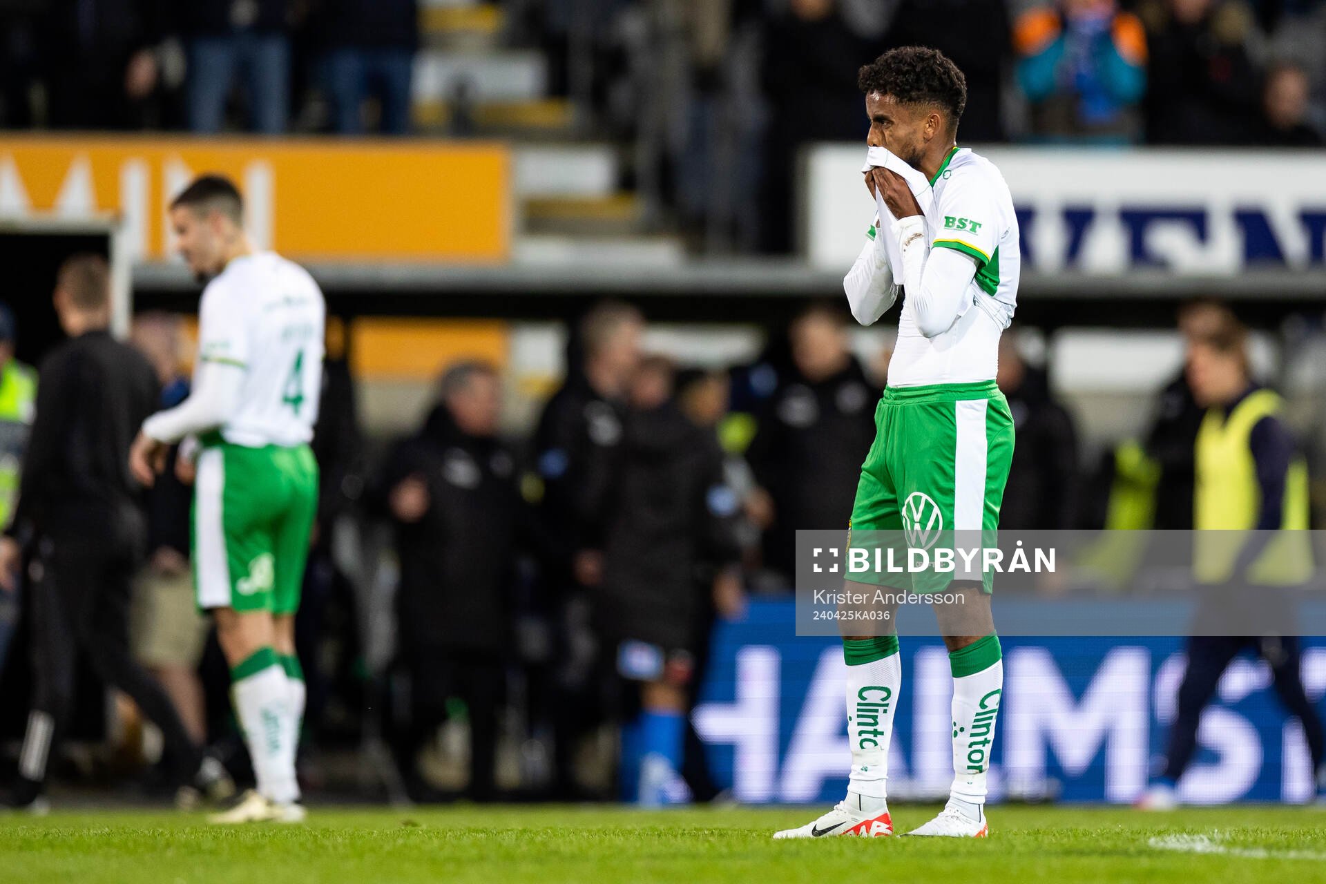 Hammarbys Tesfaldet Tekie deppar
