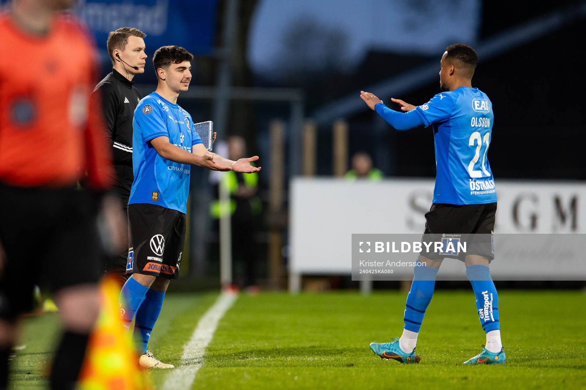 Halmstads Bleon Kurtulus blir inbytt