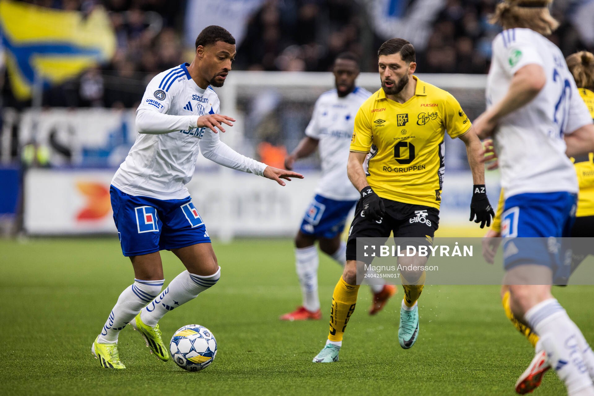 IFK Norrköpings Joseph Ceesay och Elfsborgs Arber Zeneli