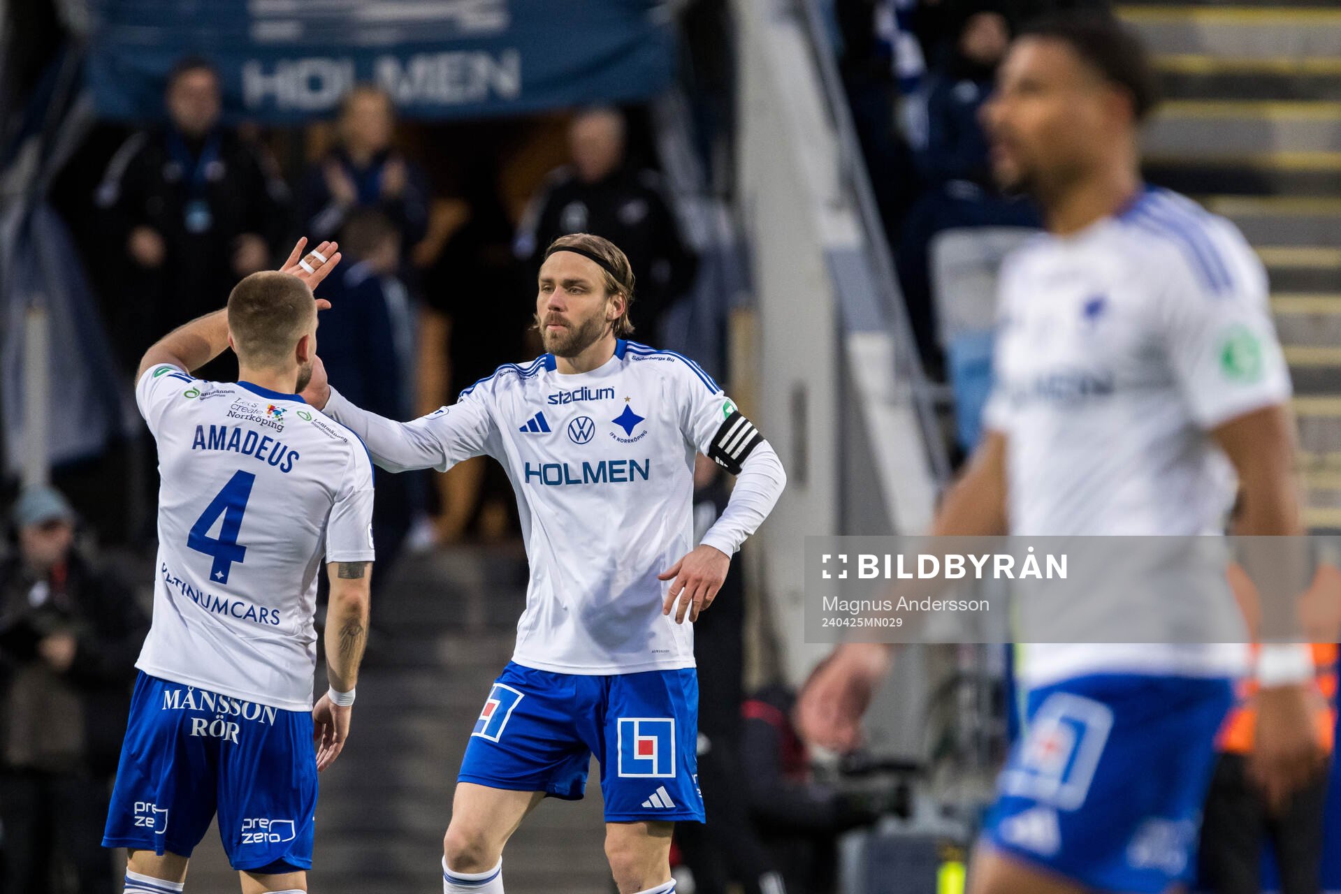 IFK Norrköpings Christoffer Nyman jublar