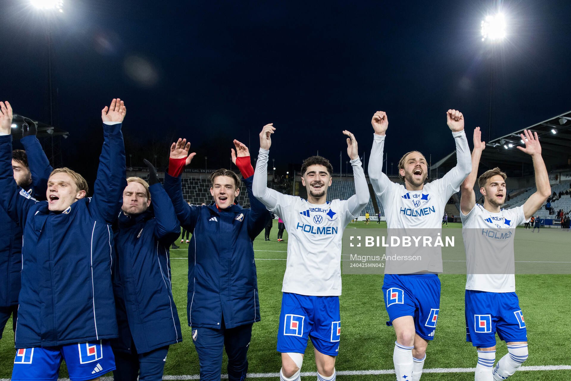 IFK Norrköpings Ismet Lushaku, Christoffer Nyman och Anton