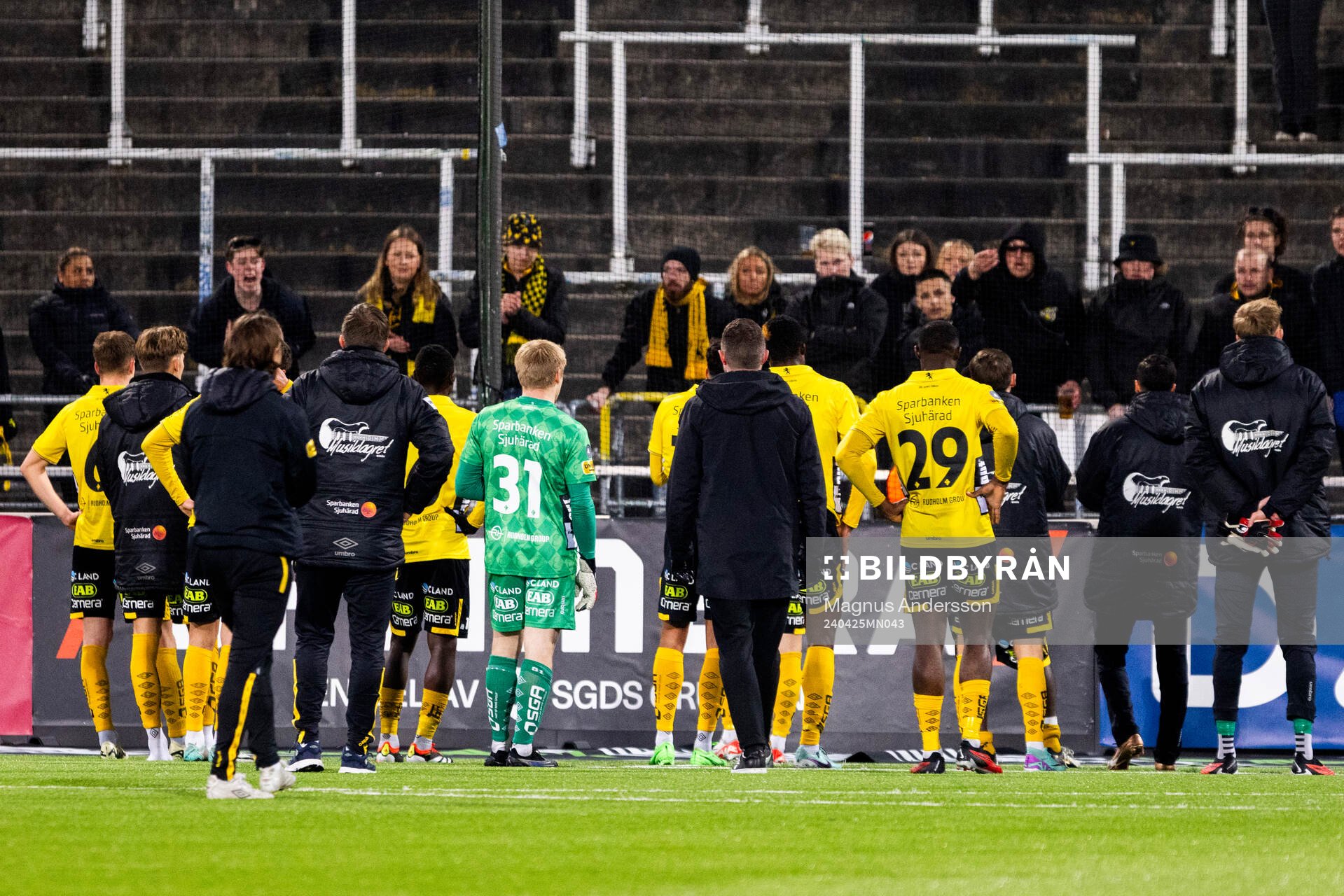 Elfsborgs spelare deppar
