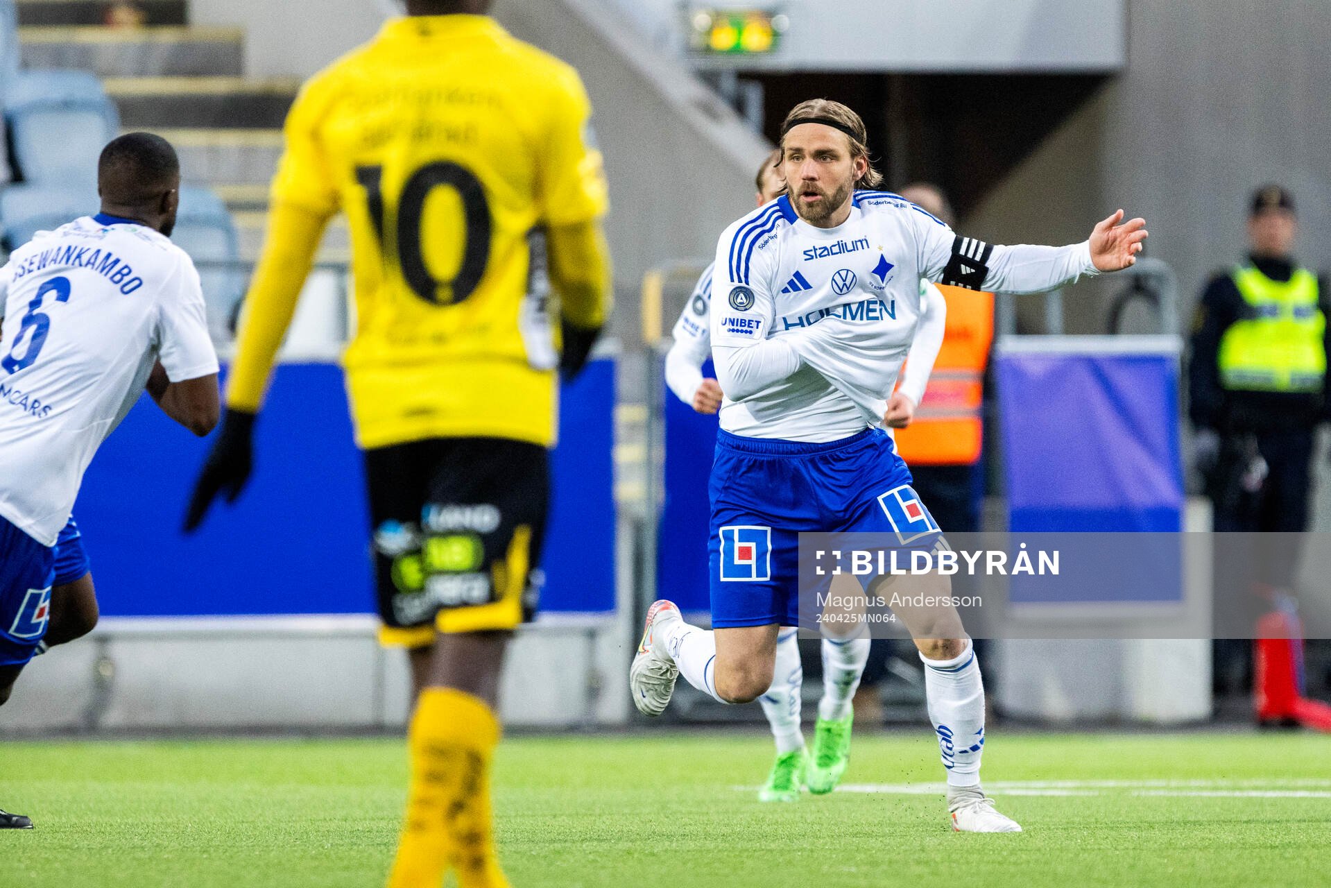 IFK Norrköpings Christoffer Nyman jublar