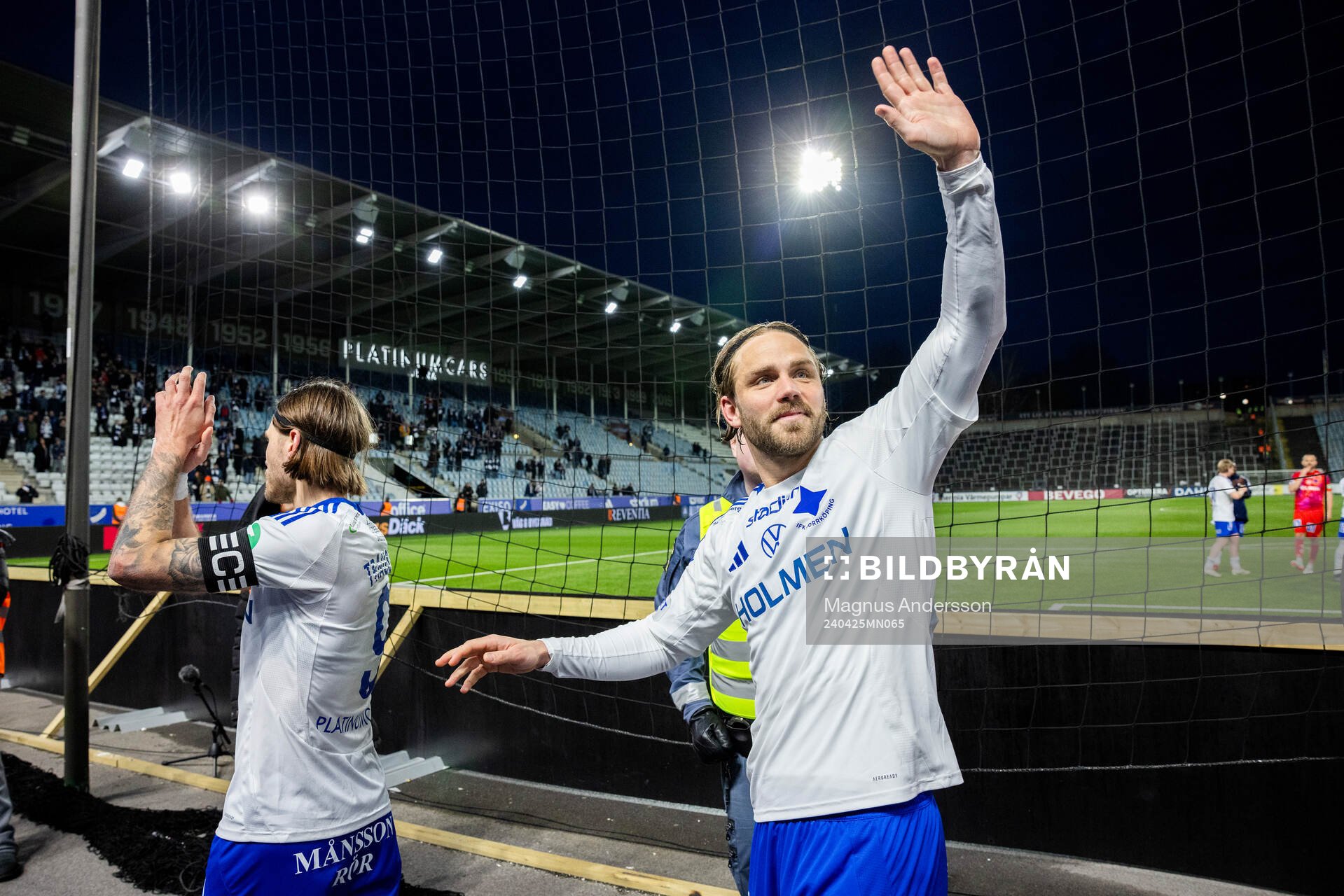 IFK Norrköpings Christoffer Nyman jublar