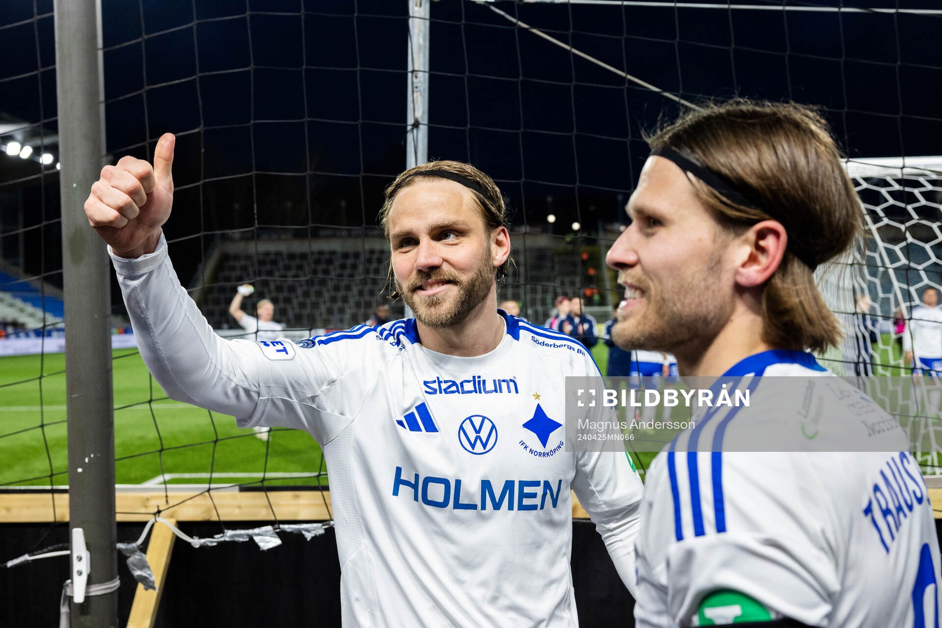 IFK Norrköpings Christoffer Nyman och Arnor Traustason