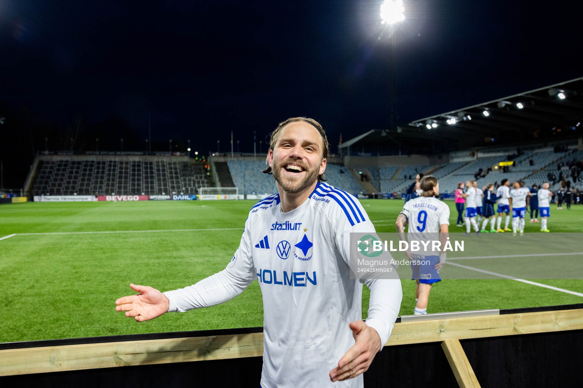 IFK Norrköpings Christoffer Nyman jublar