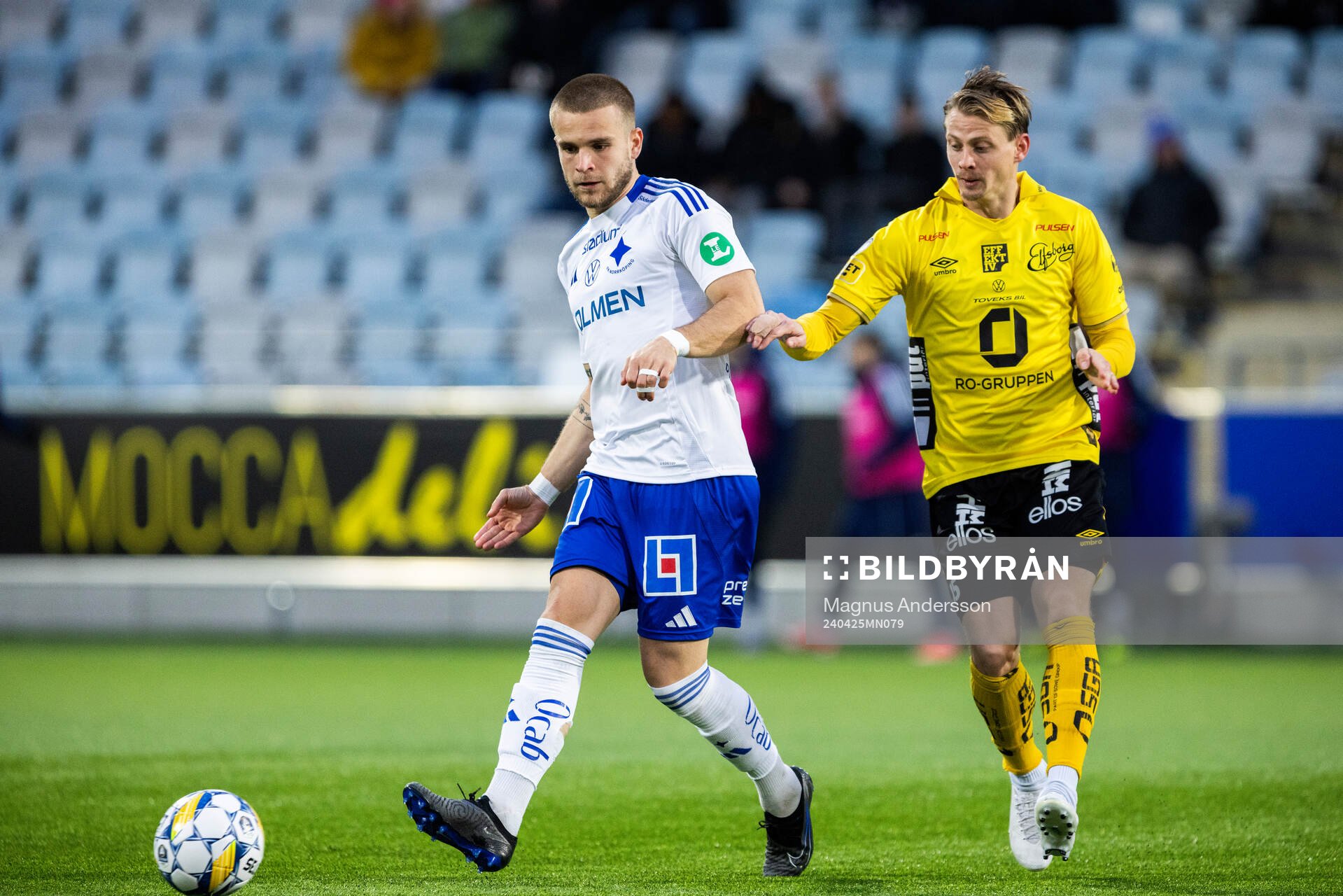 IFK Norrköpings Amadeus Sögaard och Elfsborgs Simon