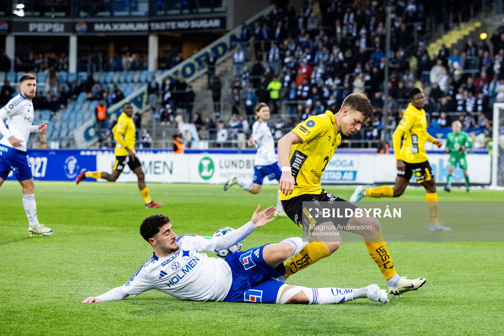 IFK Norrköpings Ismet Lushaku och Elfsborgs Andri Fannar
