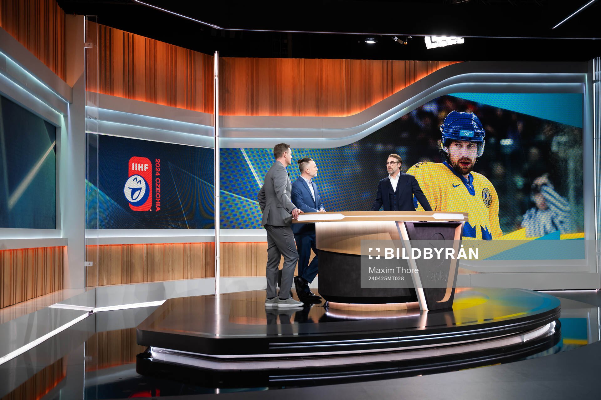 Niklas Jidhe, Peter Jidhe och Peter Forsberg