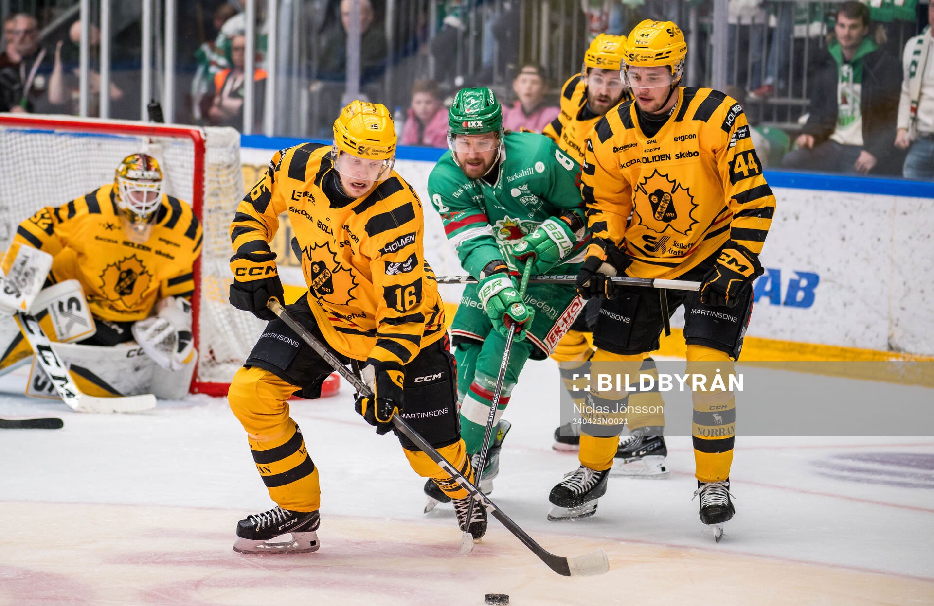 Skellefteås Linus Lindström och Rögles Linus Sandin