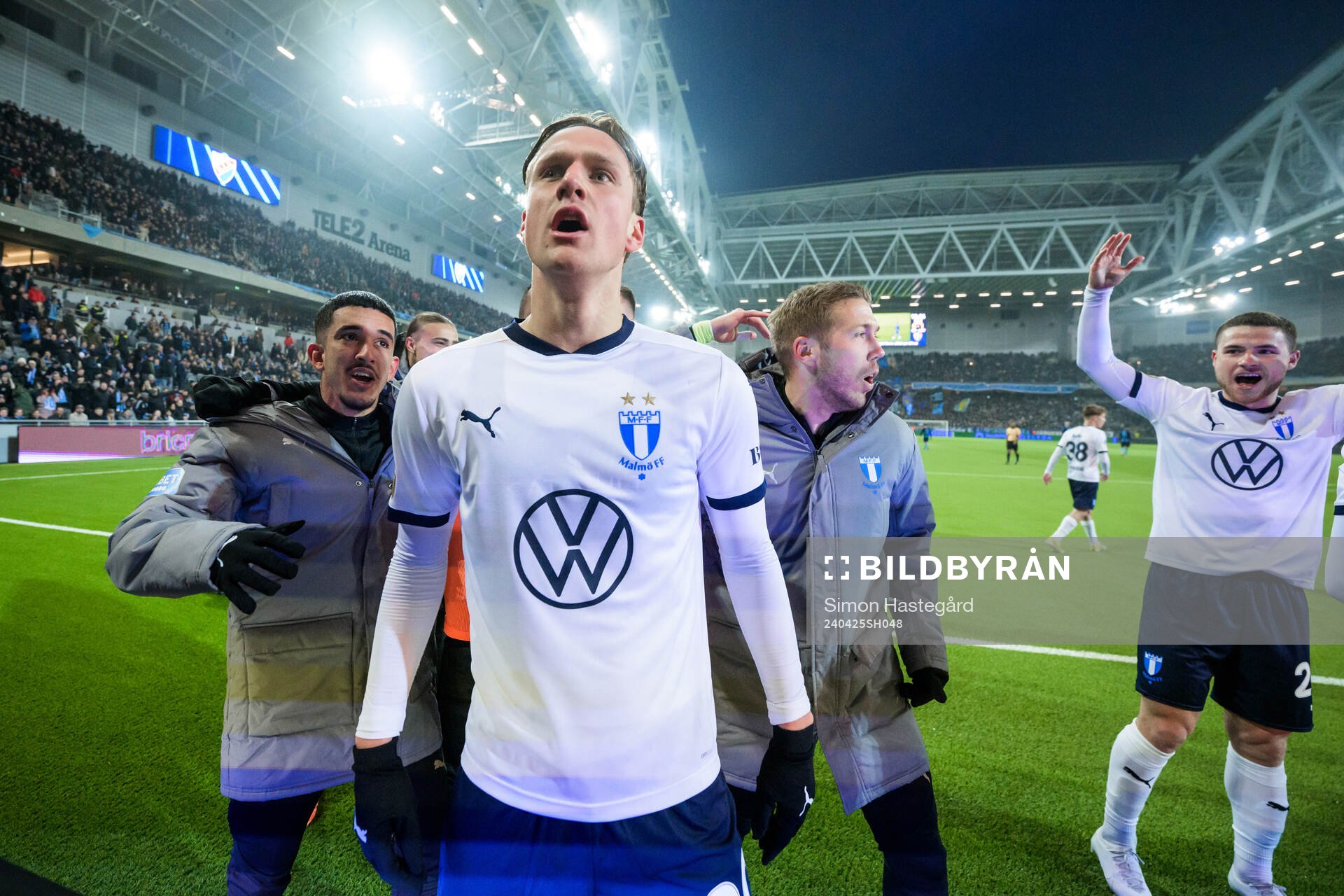 Malmö FFs Erik Botheim jublar