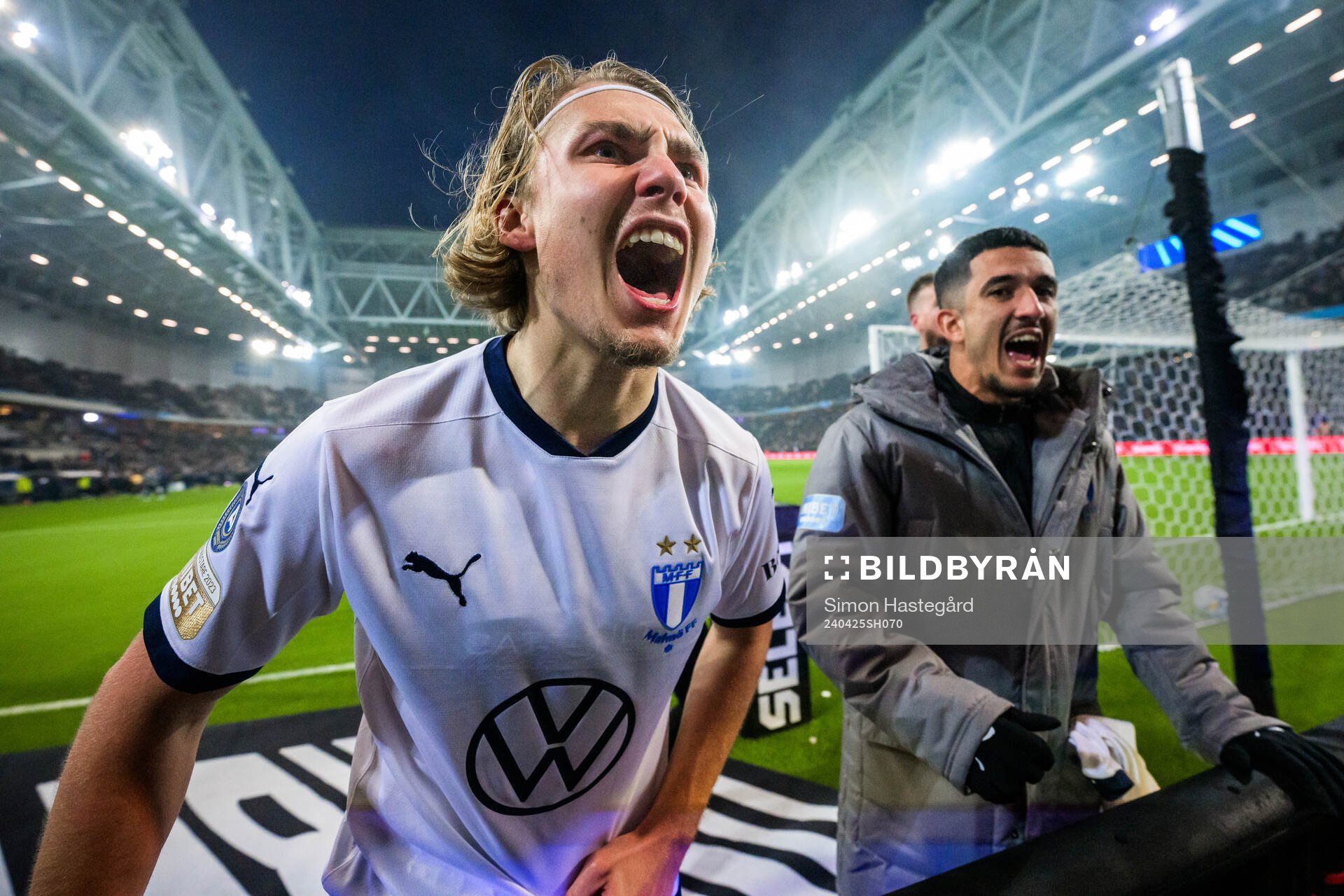 Malmö FFs Sebastian Nanasi jublar
