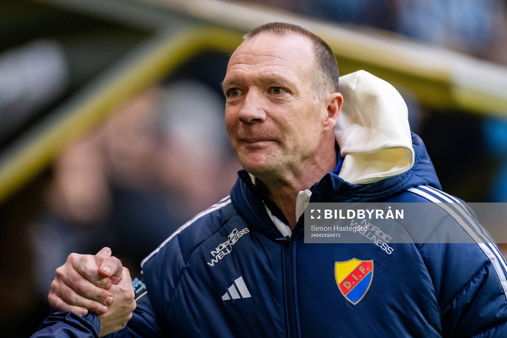 Djurgårdens tränare Kim Bergstrand