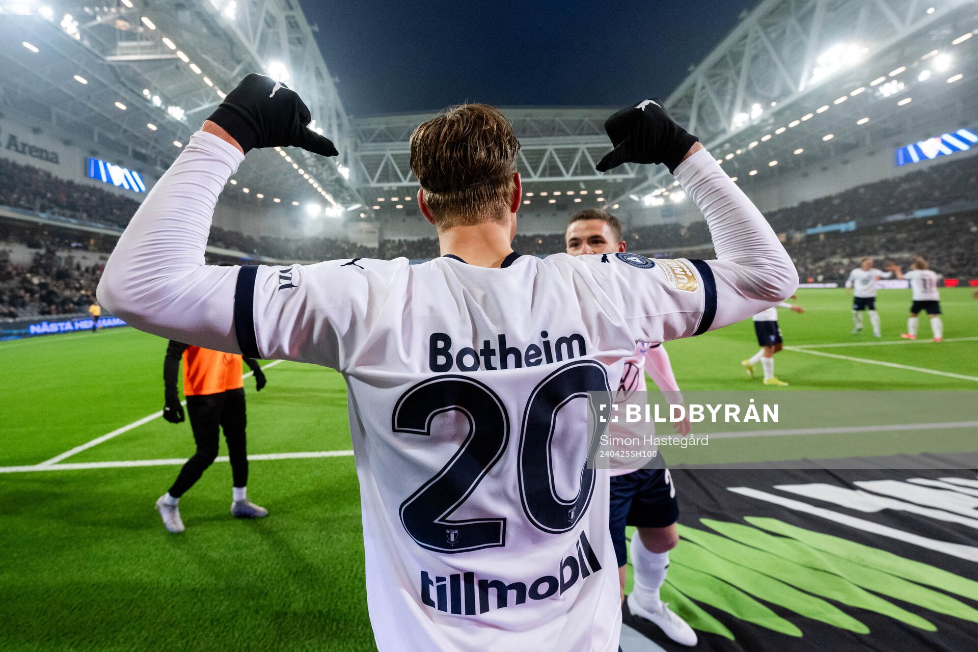 Malmö FFs Erik Botheim jublar