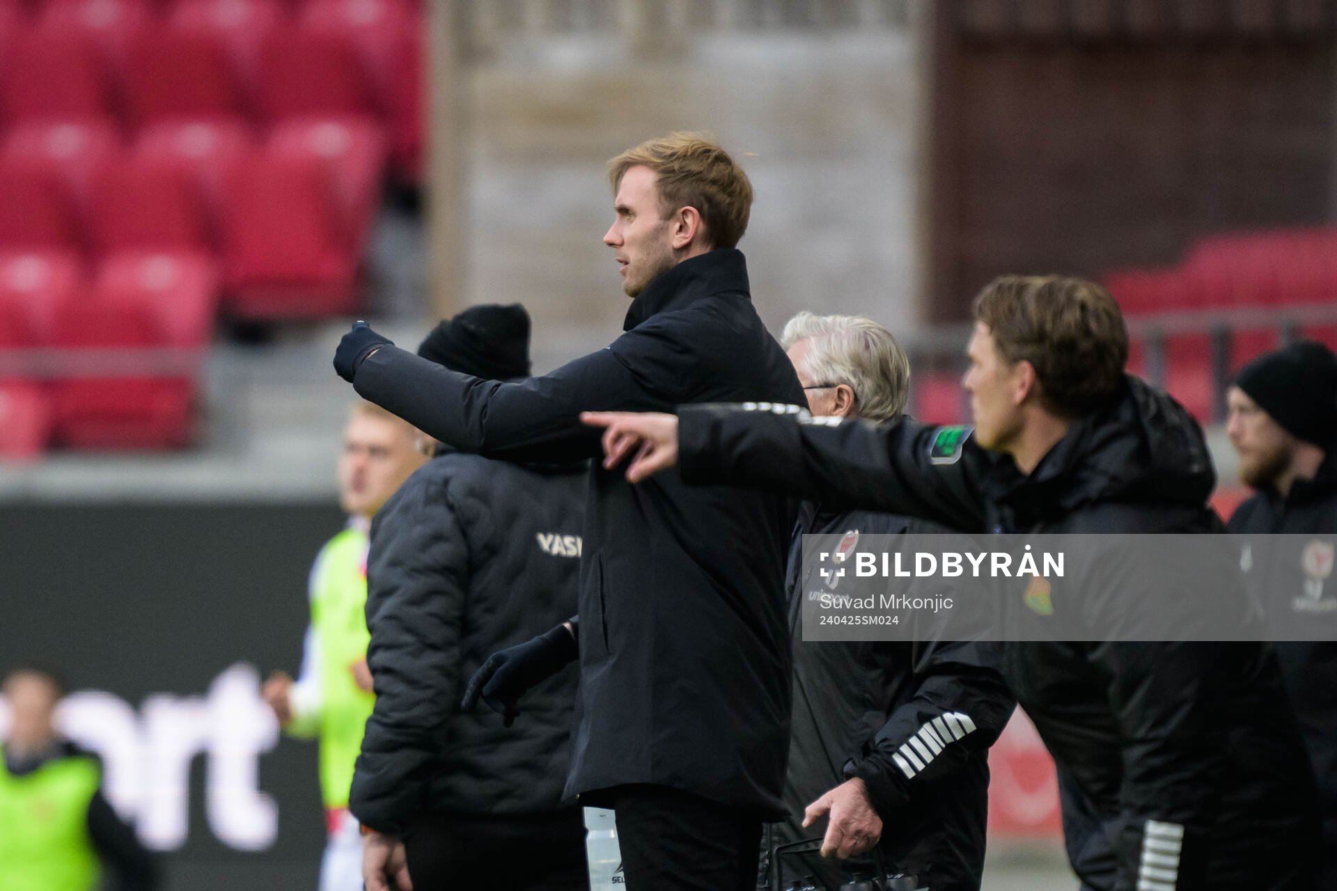 Kalmars tränare Henrik Jensen