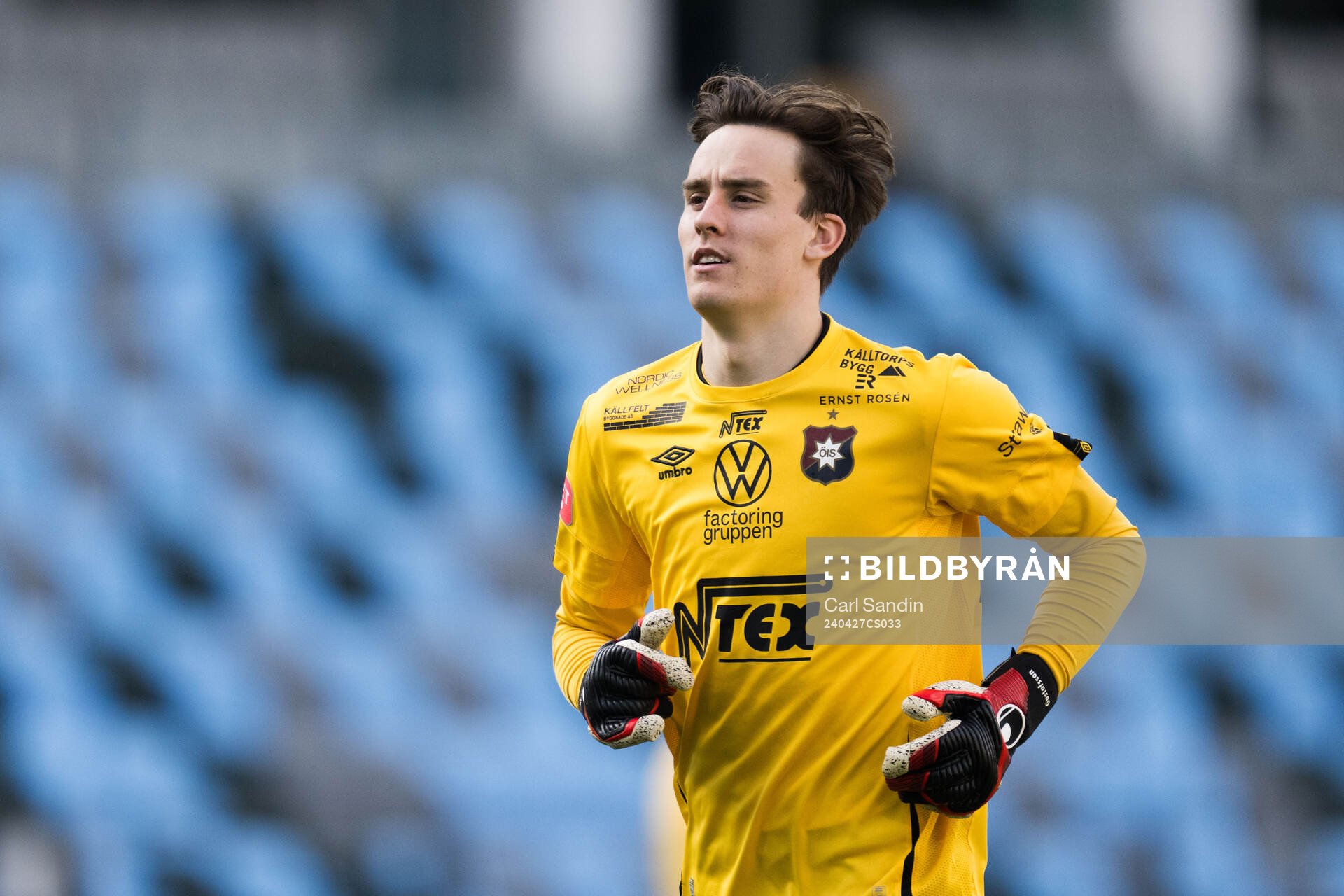 Örgrytes målvakt Hampus Gustafsson