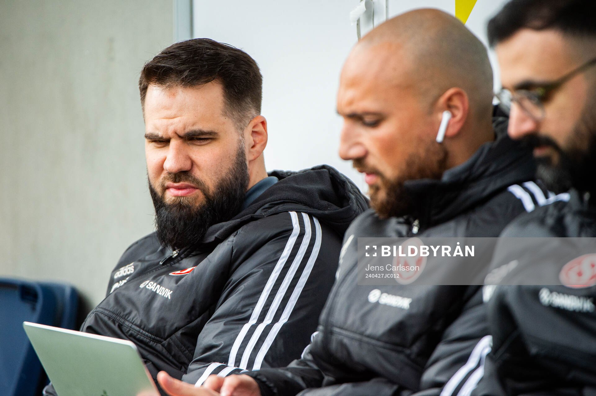 Sandvikens tränare Eldar Abdulic