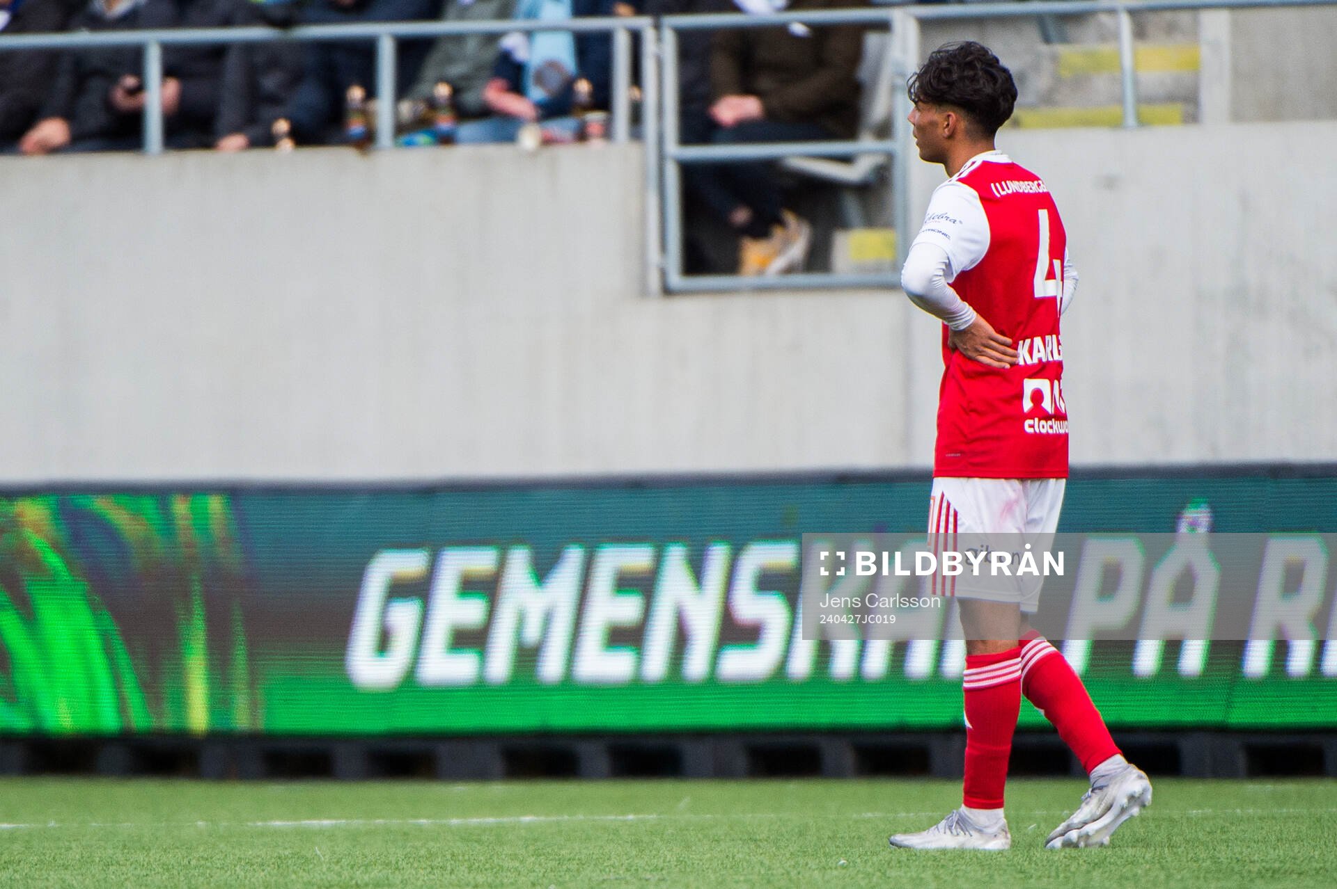 Sandvikens Jonathan Karlsson deppar