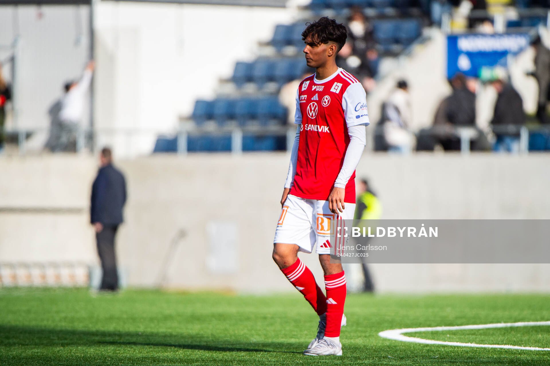 Sandvikens Jonathan Karlsson deppar