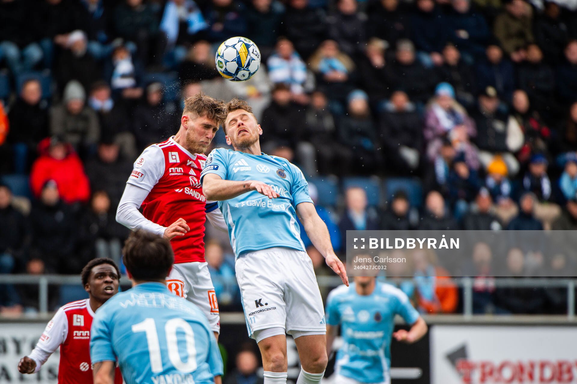 Sandvikens Emil Engqvist och Gefles Leo Englund
