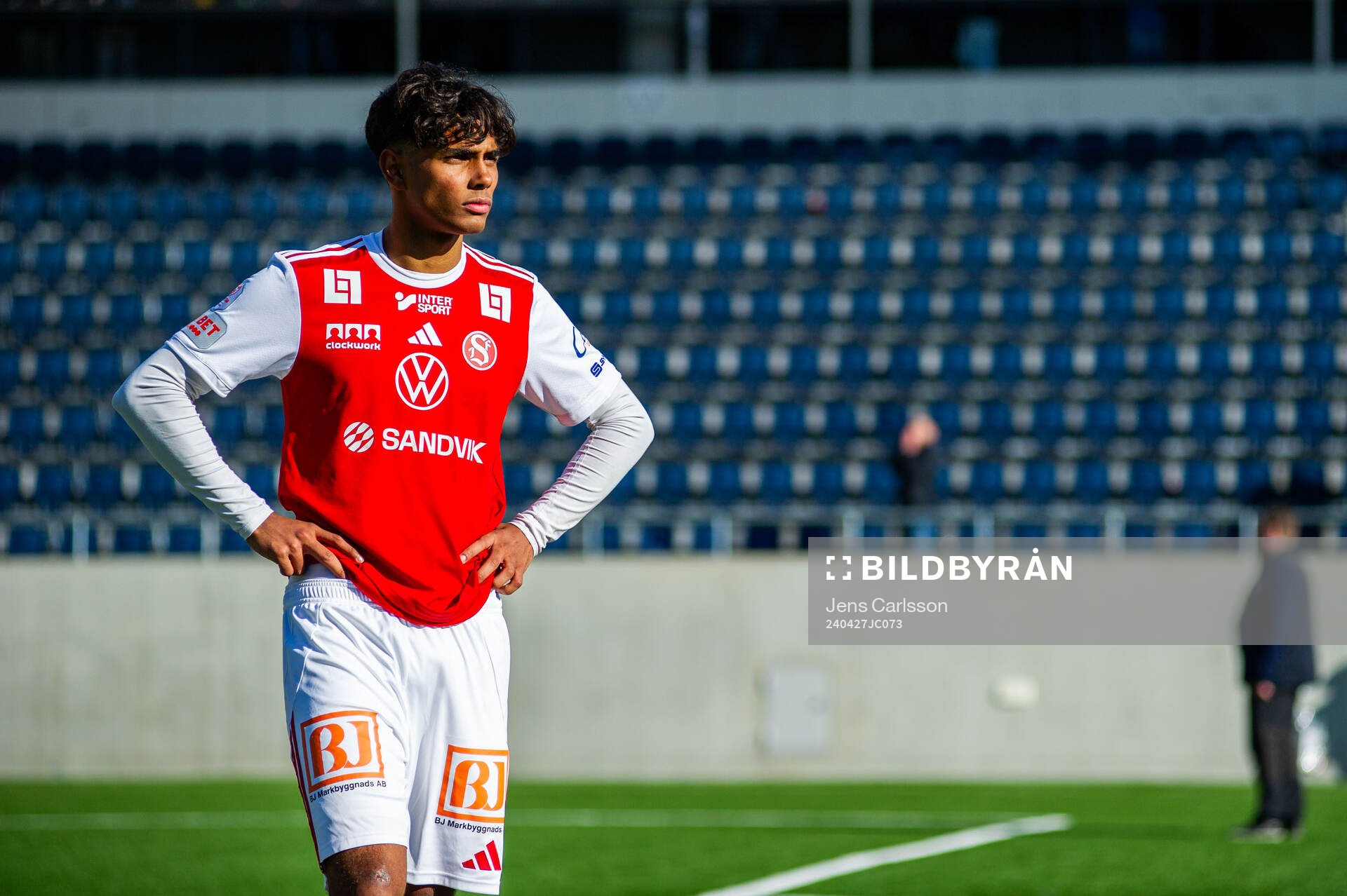 Sandvikens Jonathan Karlsson deppar
