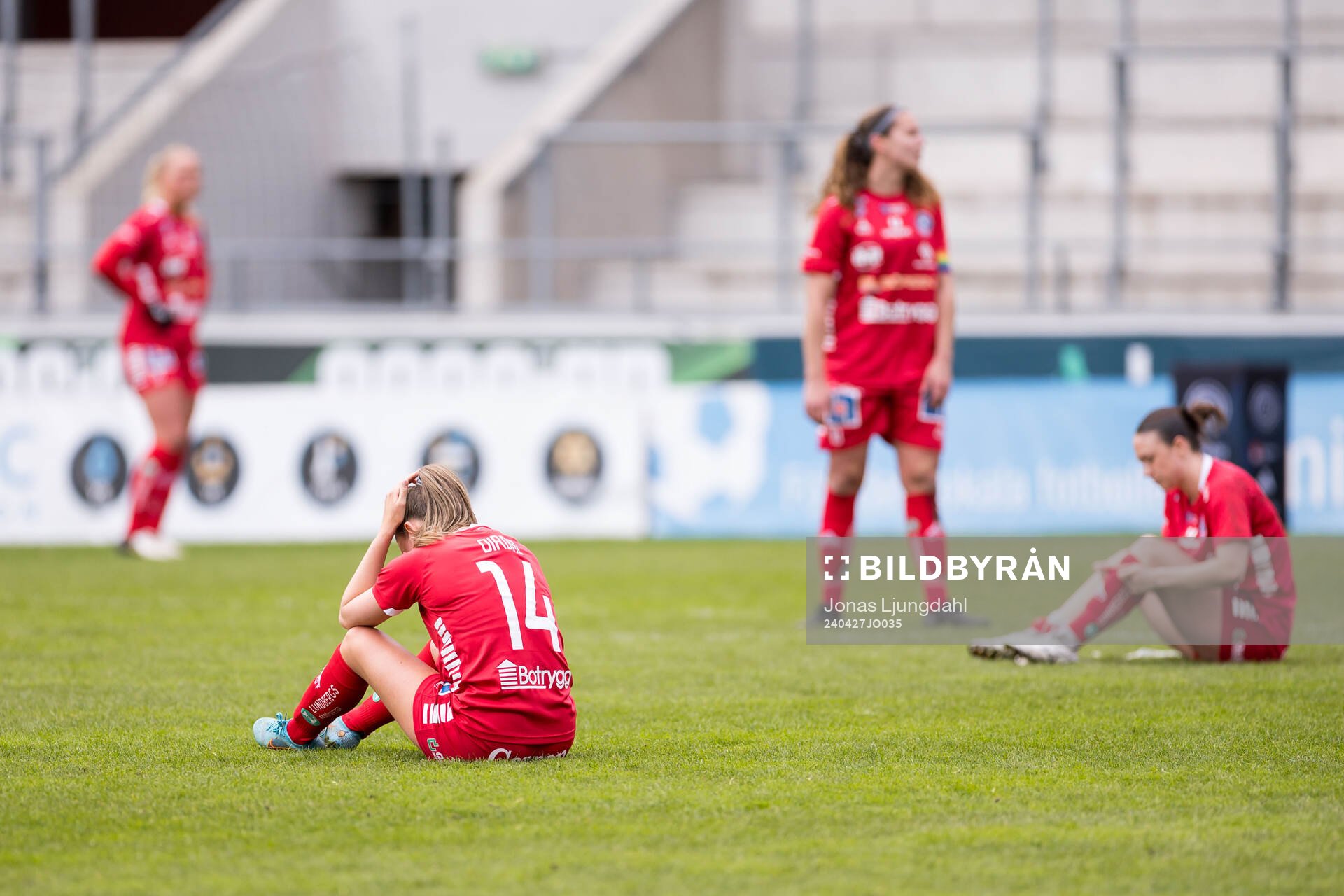 Linköpings Irene Dirdal deppar