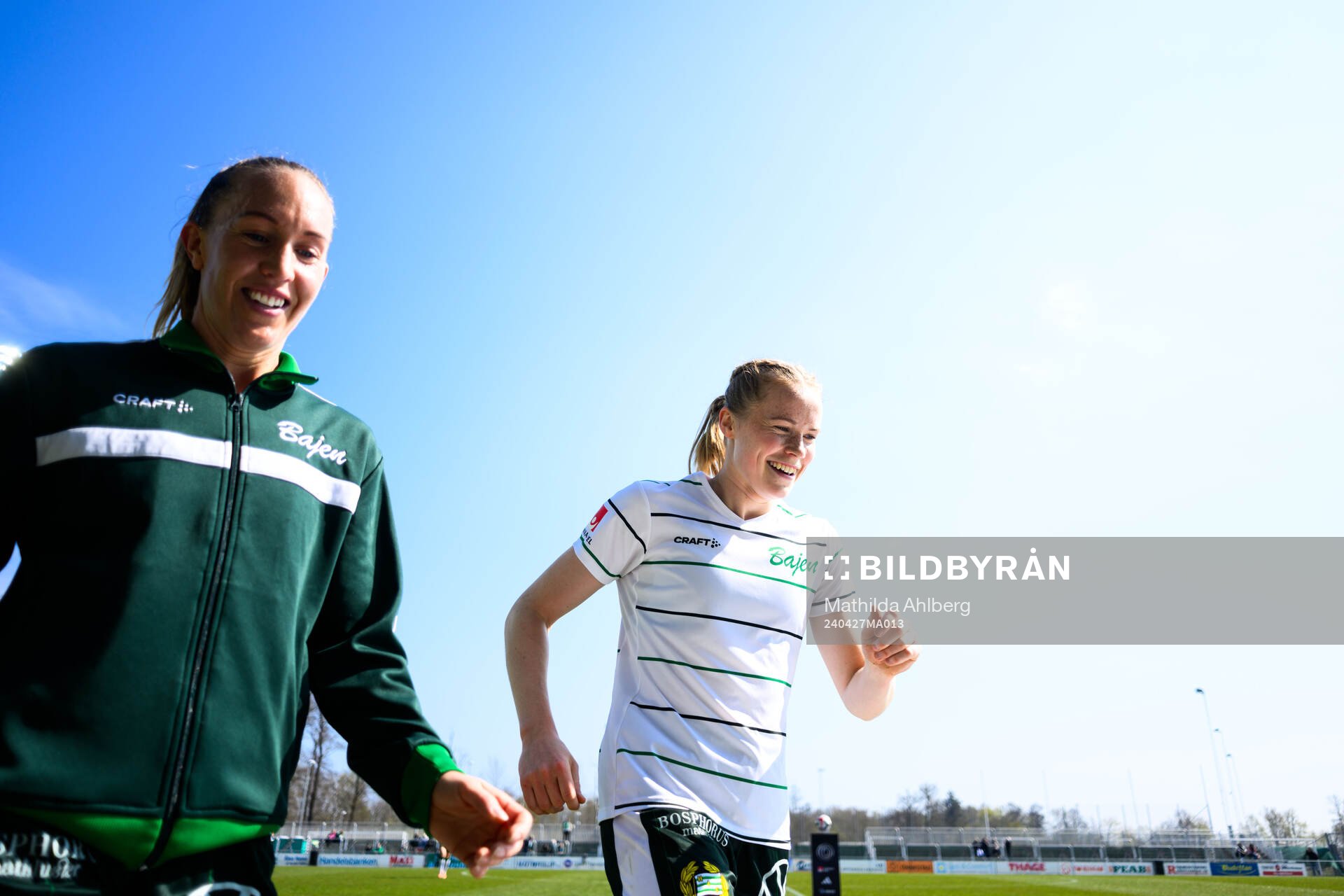 Under fotbollsmatchen i Damallsvenskan mellan Kristianstad