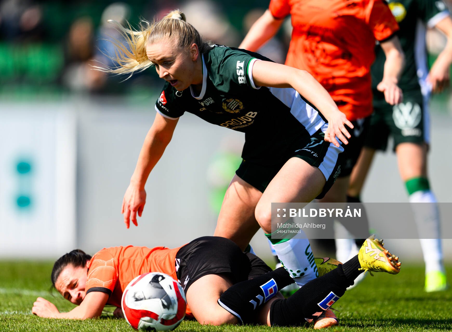 Kristianstads Filippa Andersson Widén och Hammarbys Anna