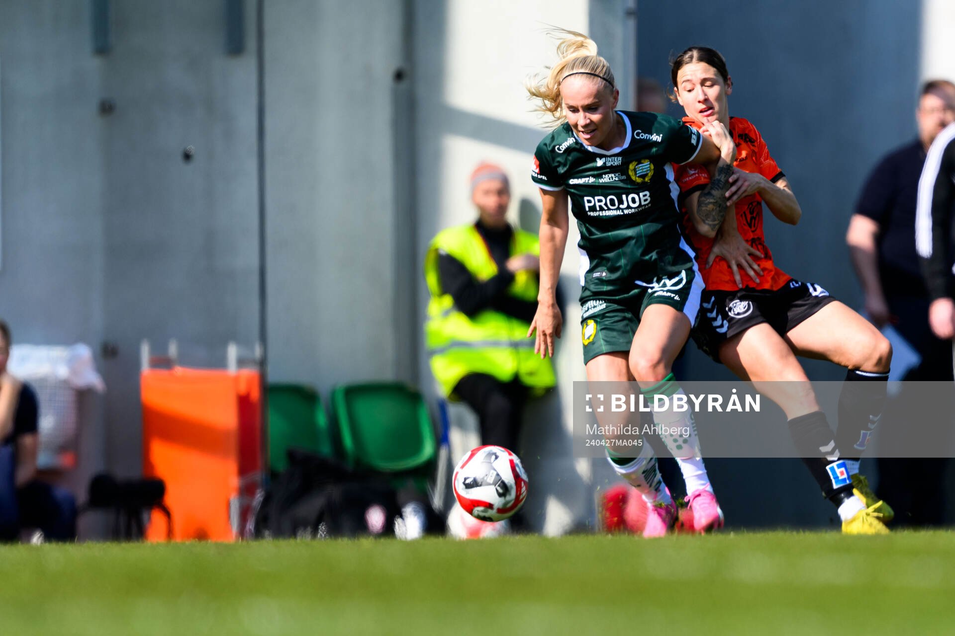 Och Hammarbys Stina Lennartsson och Kristianstads Tabitha