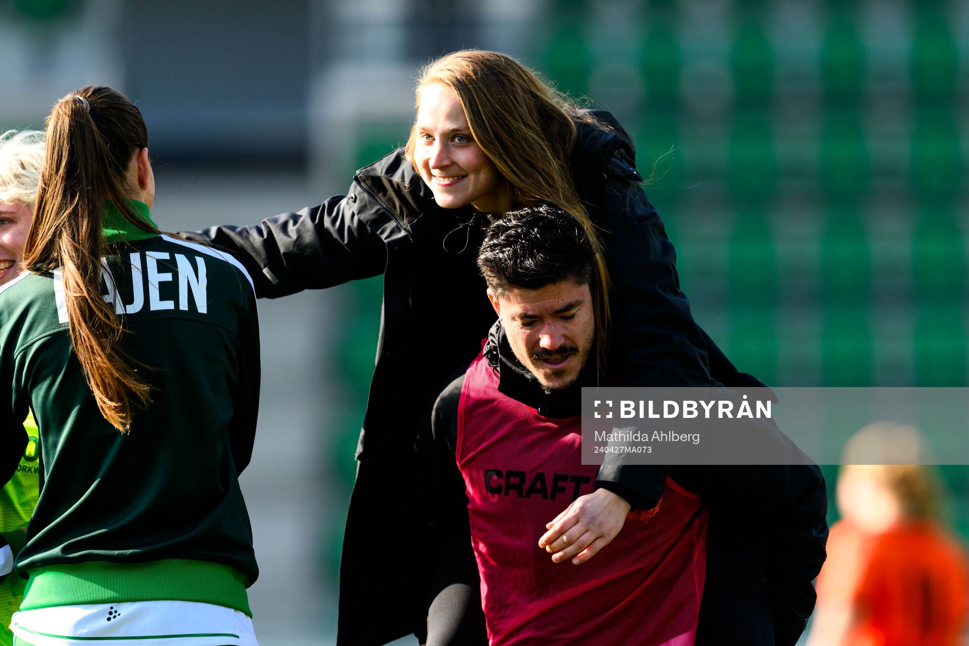 Hammarbys målvakt Anna Tamminen