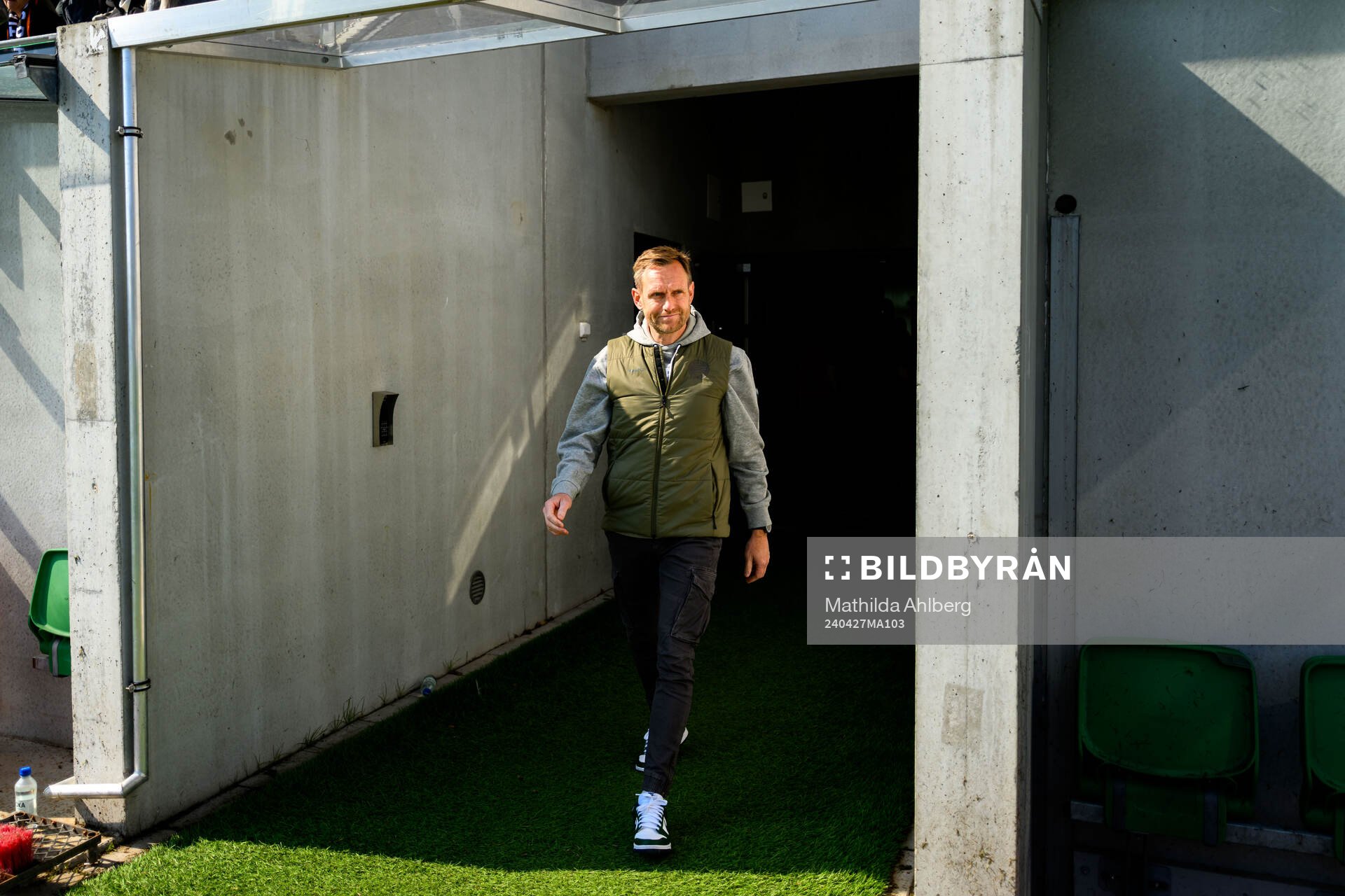 Hammarbys tränare Martin Sjögren