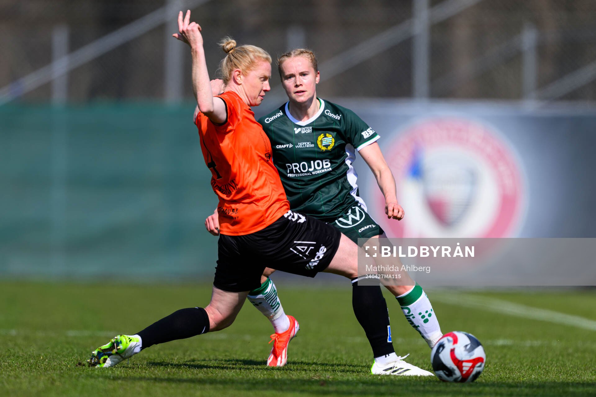 Kristianstads Clare Elizabeth Polkinghorne och Hammarbys
