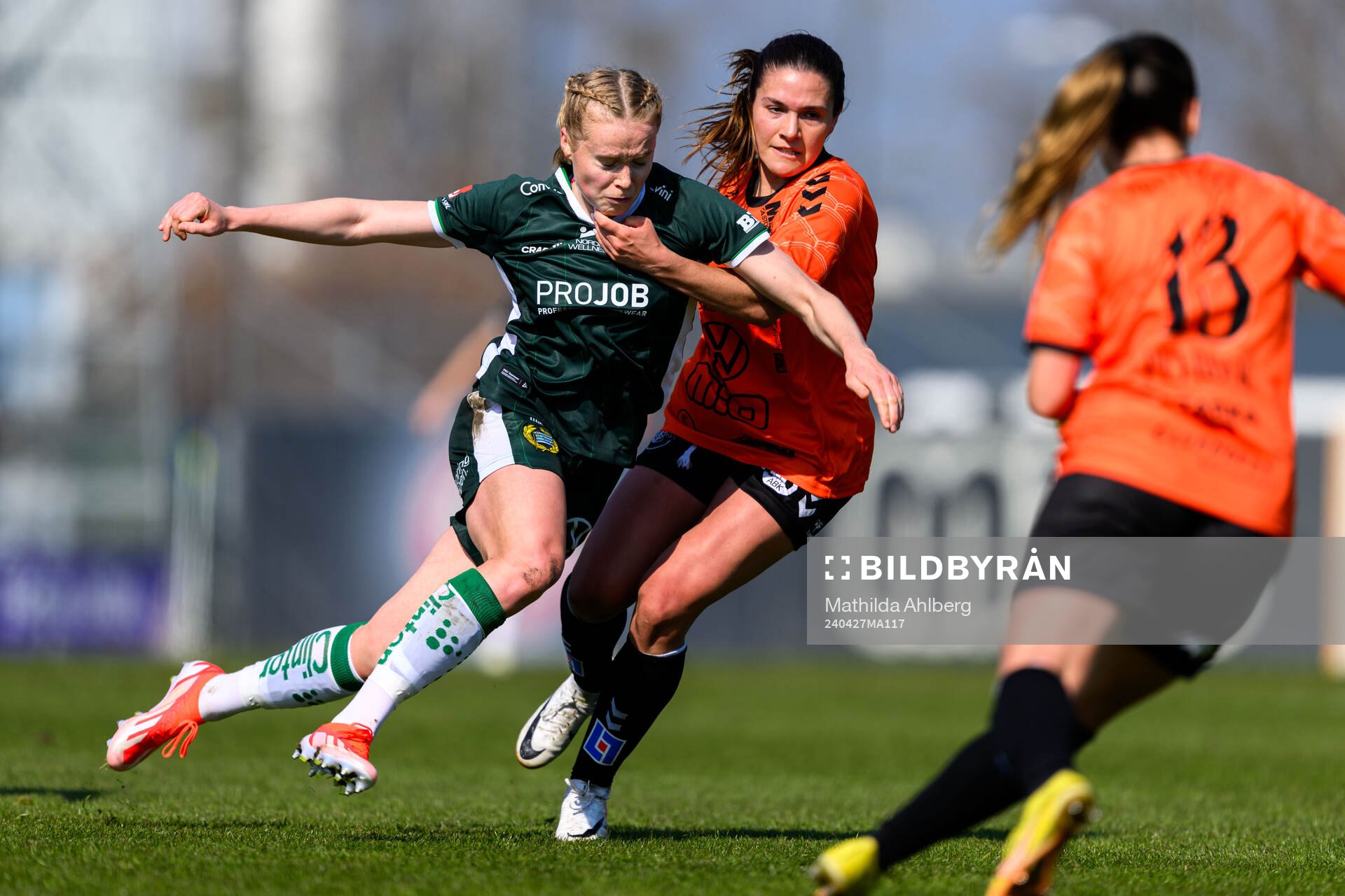 Hammarbys Julie Blakstad och Kristianstads Carly