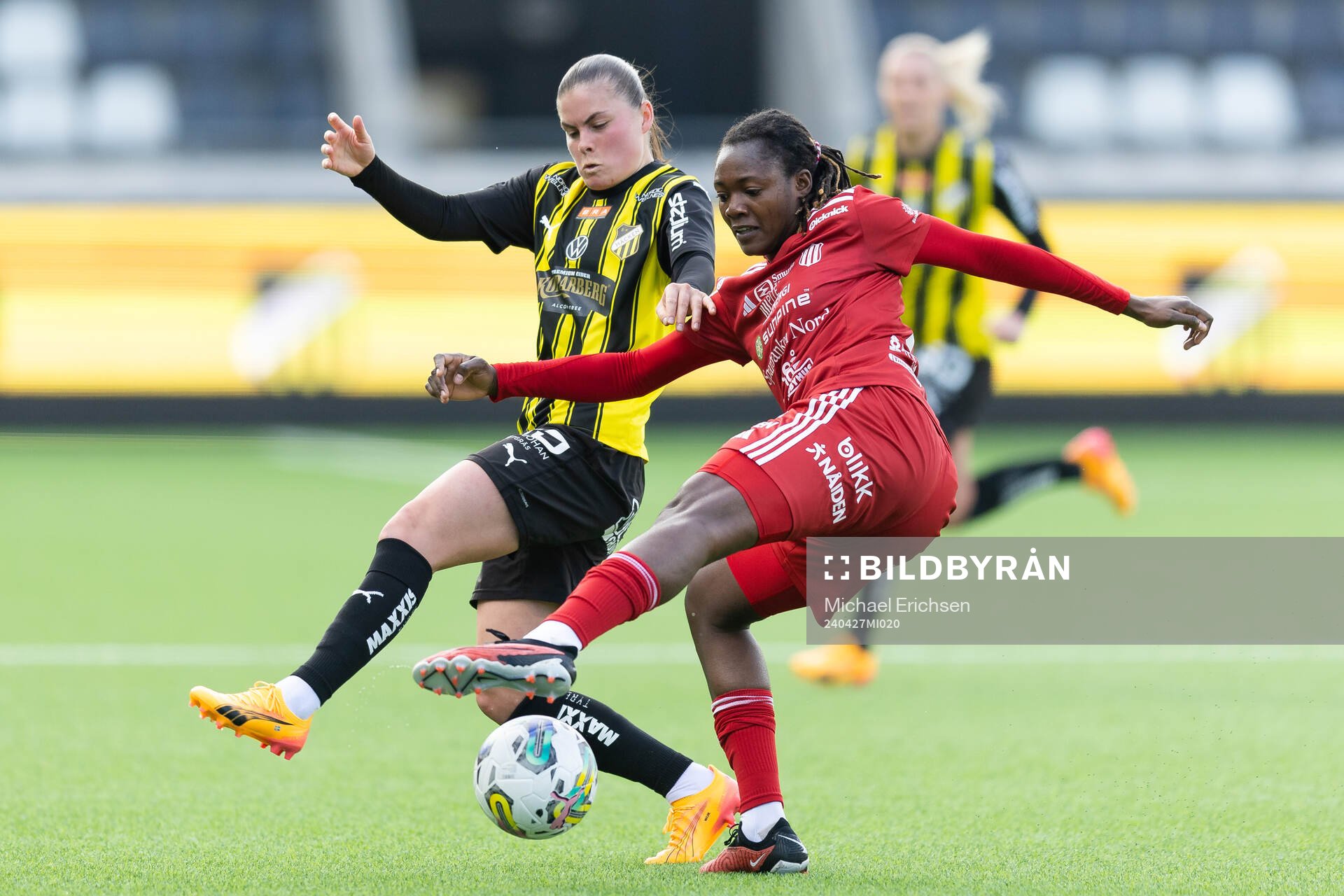 Häckens Hanna Wijk och Piteås Anam Imo