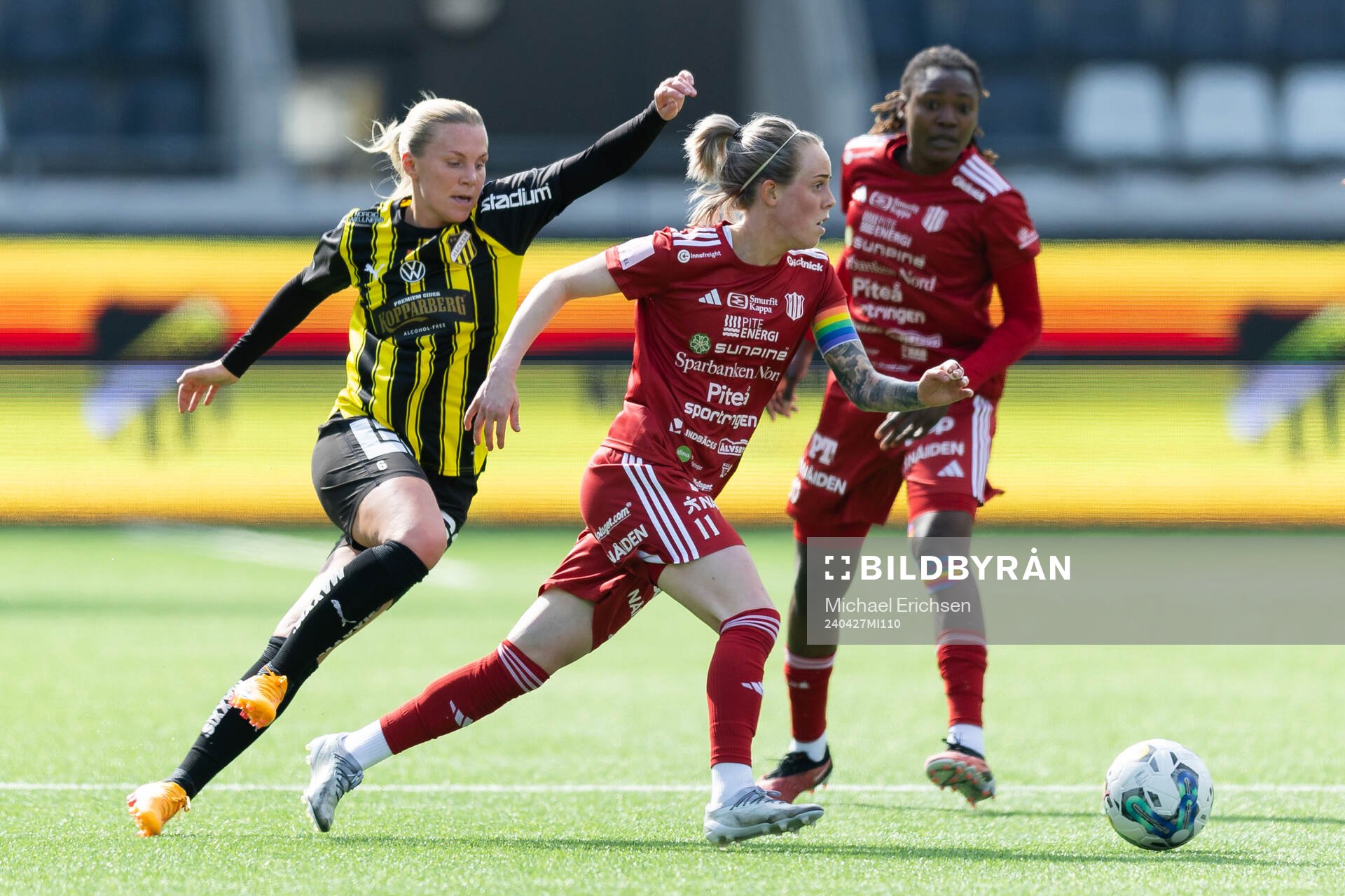 Piteås Cecilia Edlund och Häckens Josefine Rybrink