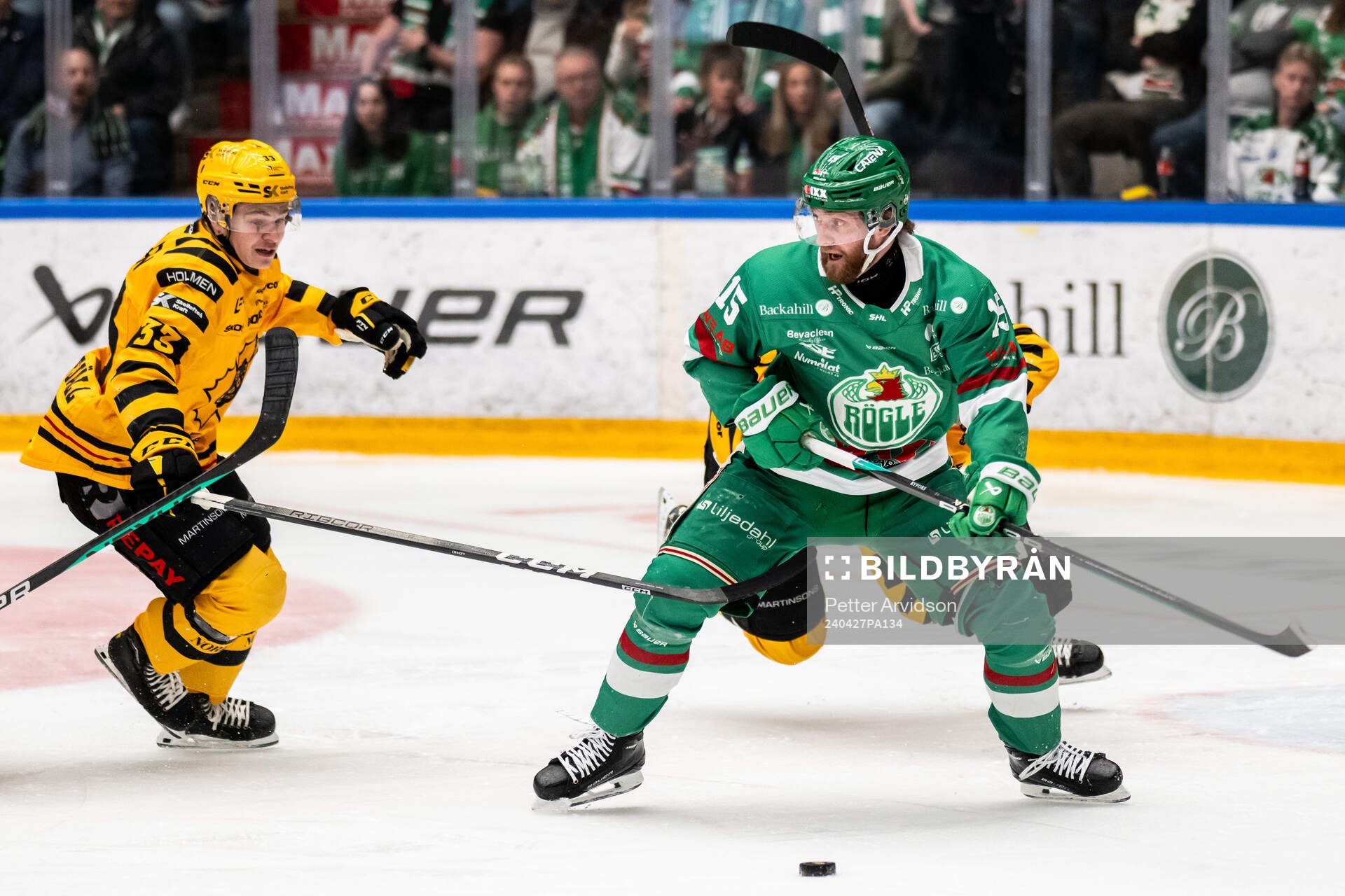 Skellefteås Zeb Forsfjäll och Rögles Simon Ryfors