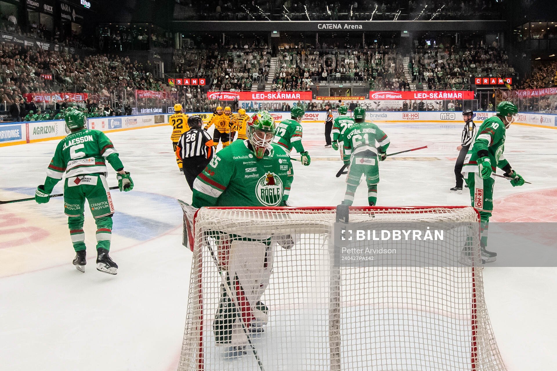 Rögles målvakt Christoffer Rifalk deppar
