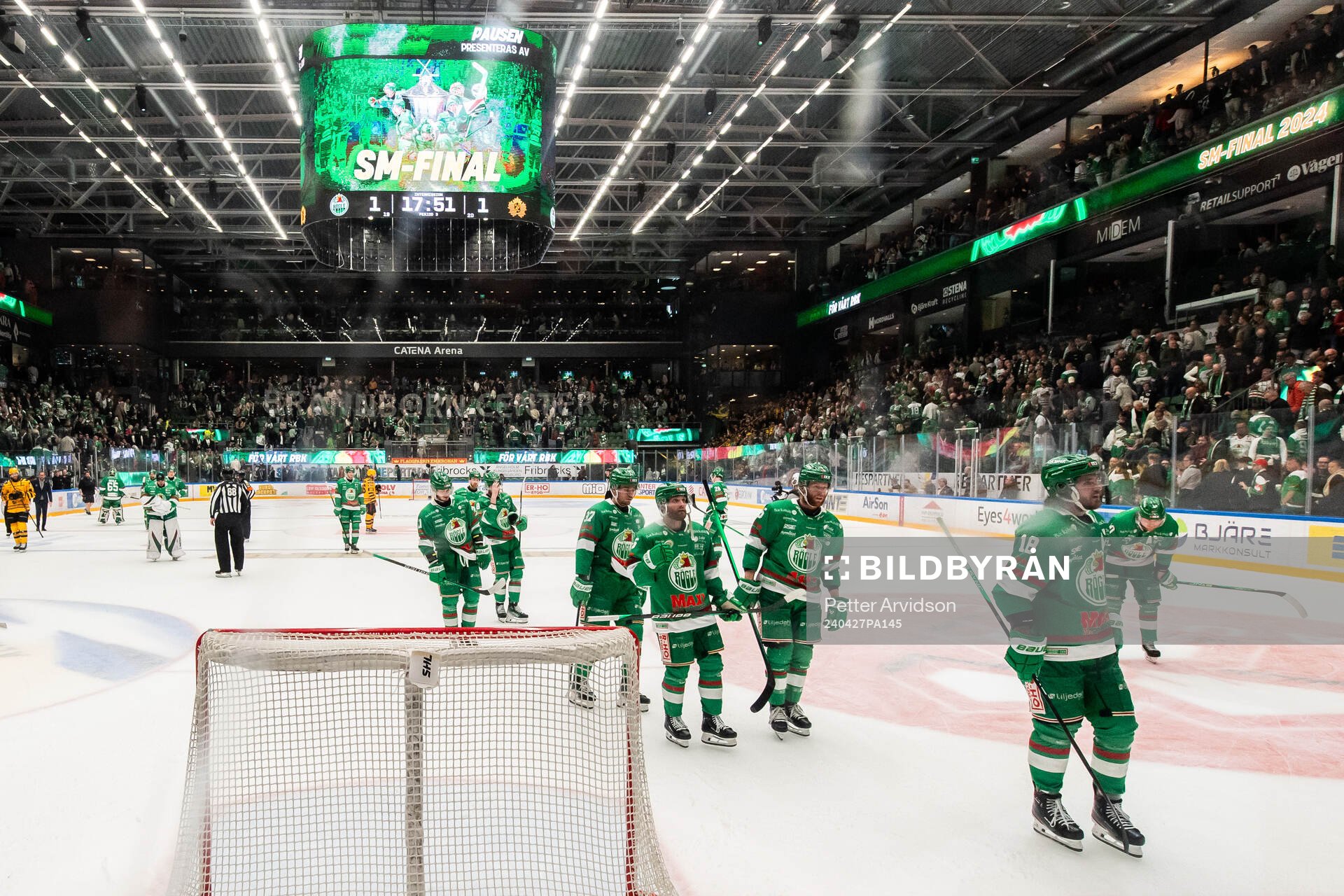 Rögles Albin Sundsvik, Simon Ryfors, Ludvig Claesson och