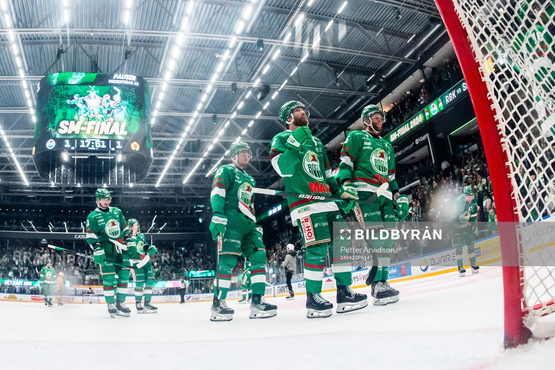 Rögles Albin Sundsvik, Simon Ryfors och Ludvig Claesson