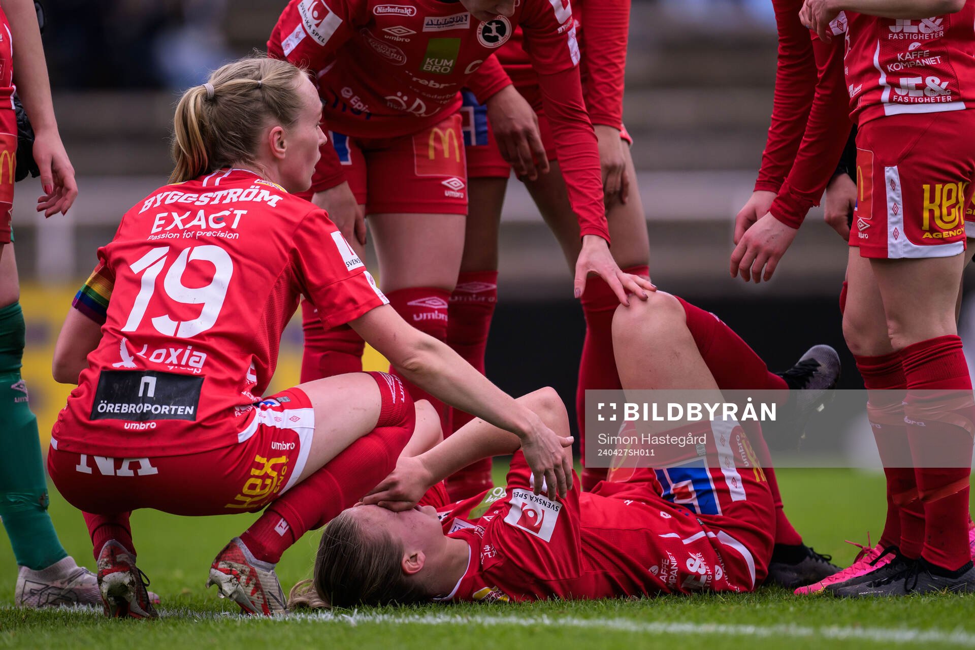KIF Örebros Inka Sarjanoja deppar