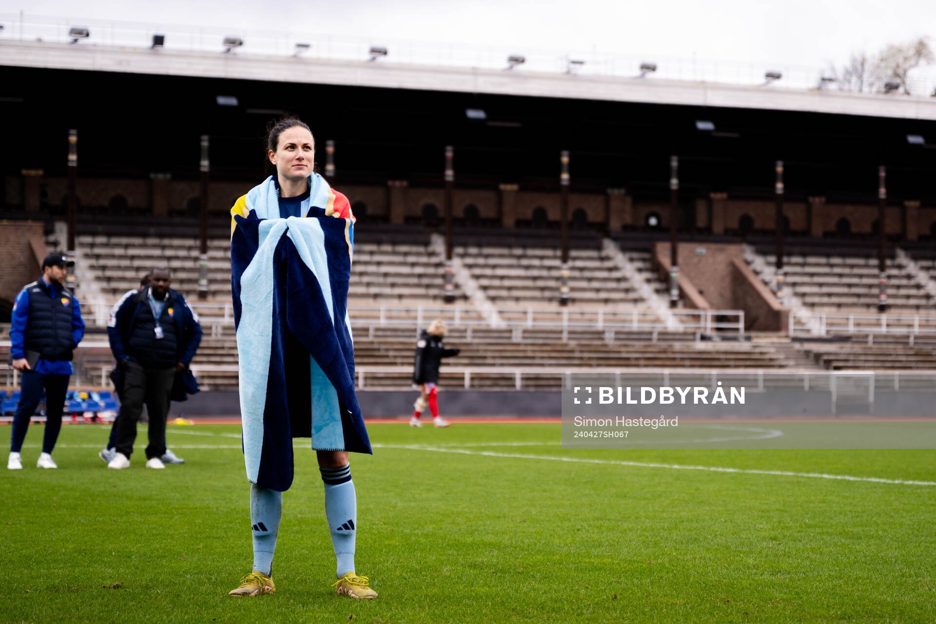 Djurgårdens Beata Kollmats jublar
